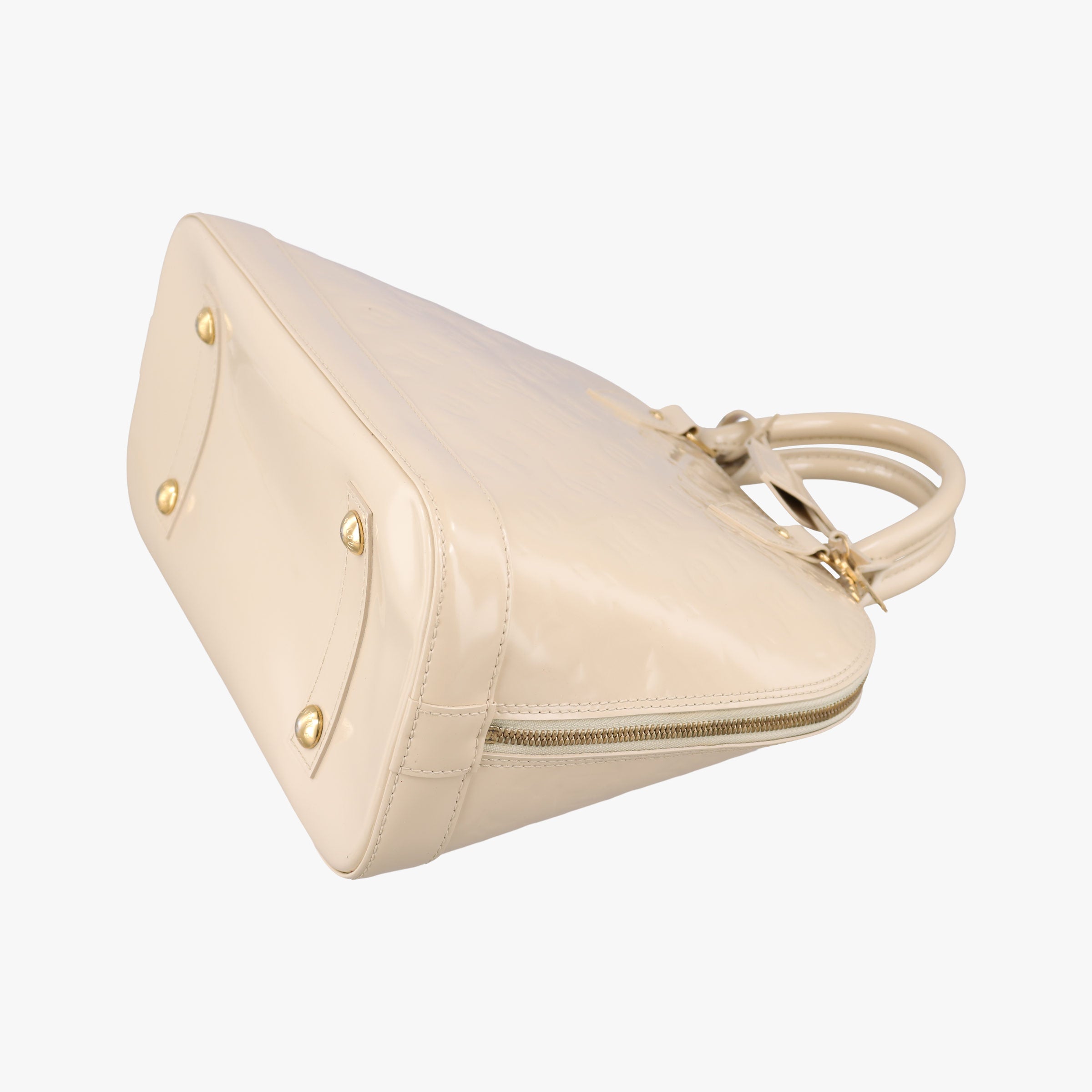 Secondhand Louis Vuitton Alma PM Dune Vernis M90101 handbag | stylenewstar