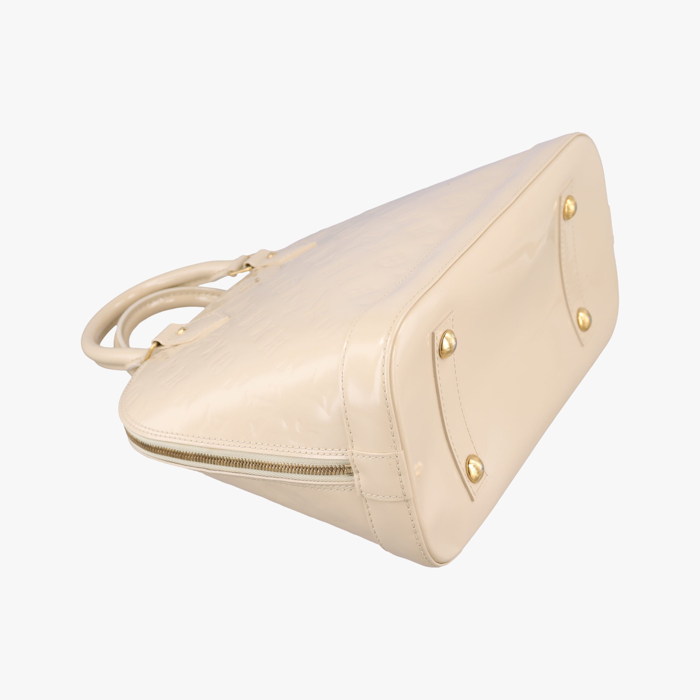 Secondhand Louis Vuitton Alma PM Dune Vernis M90101 handbag | stylenewstar