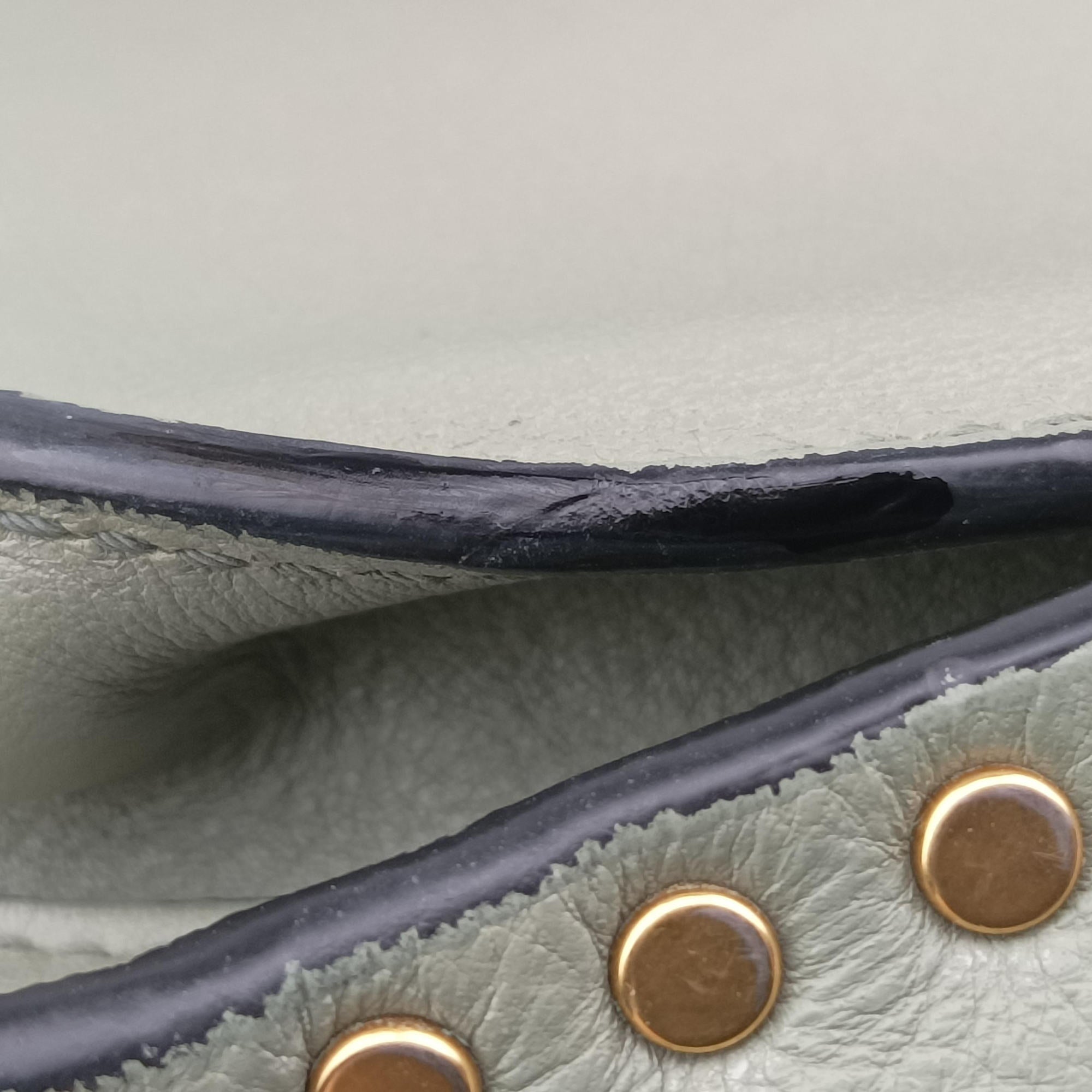 Vintage Chloe Hudson Blue × Green leather  shoulderbag | stylenewstar