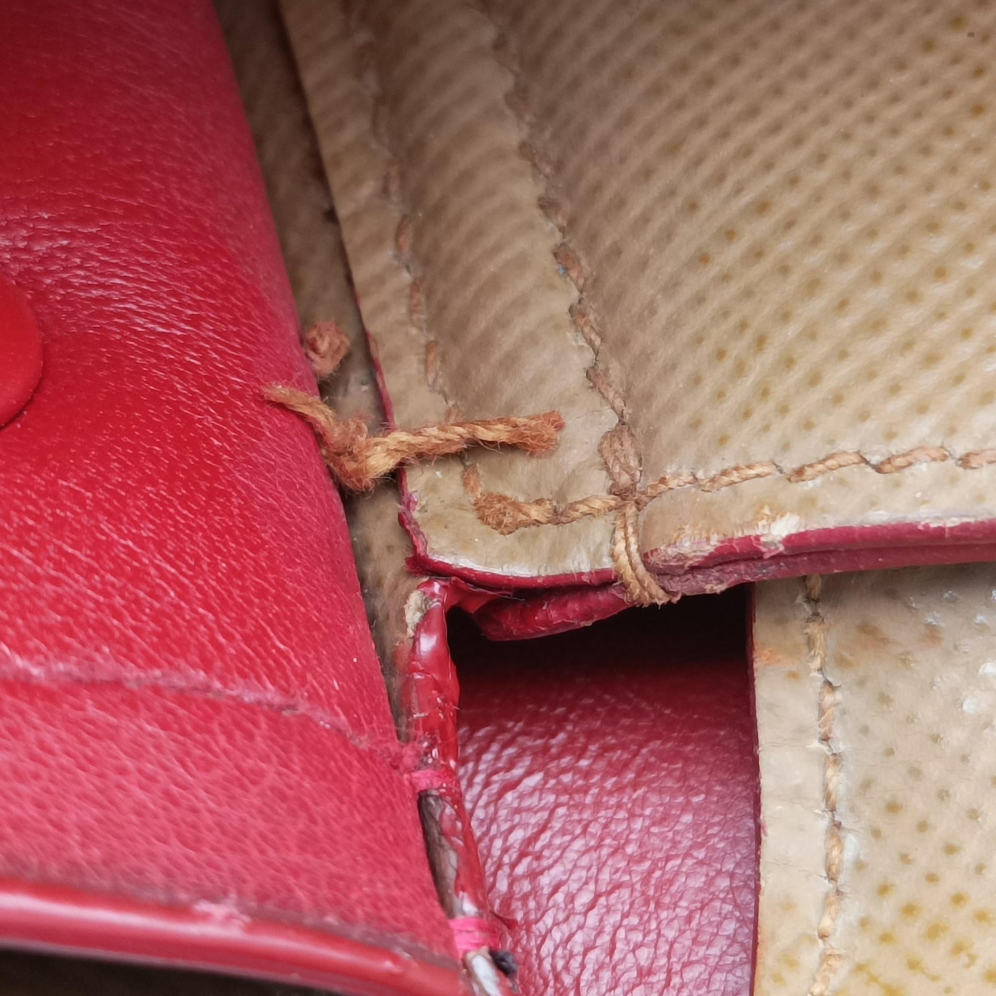 Secondhand Prada Double Cuir Camel SAFFIANO Leather BN2755 shoulderbag | stylenewstar