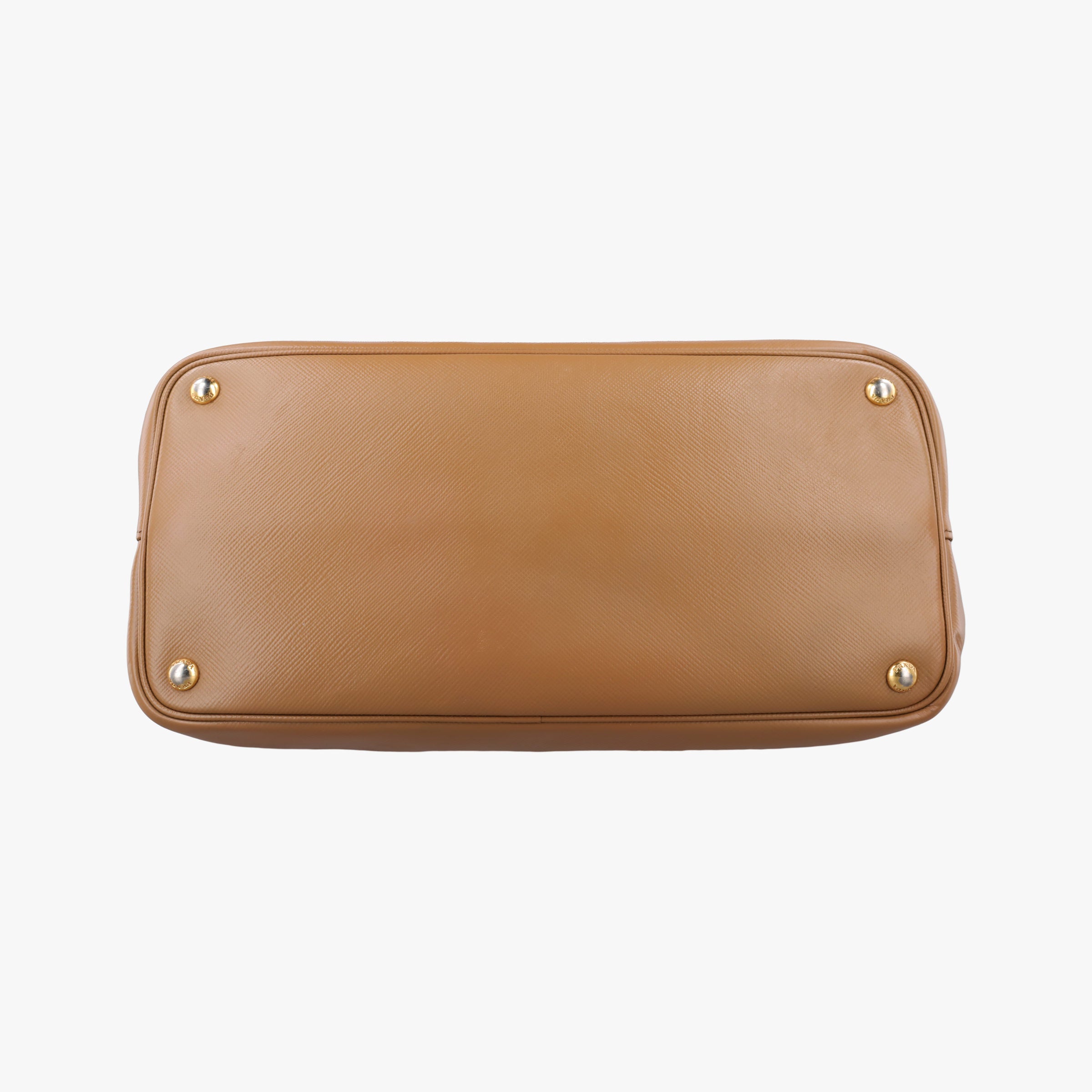 Secondhand Prada Double Cuir Camel SAFFIANO Leather BN2755 shoulderbag | stylenewstar