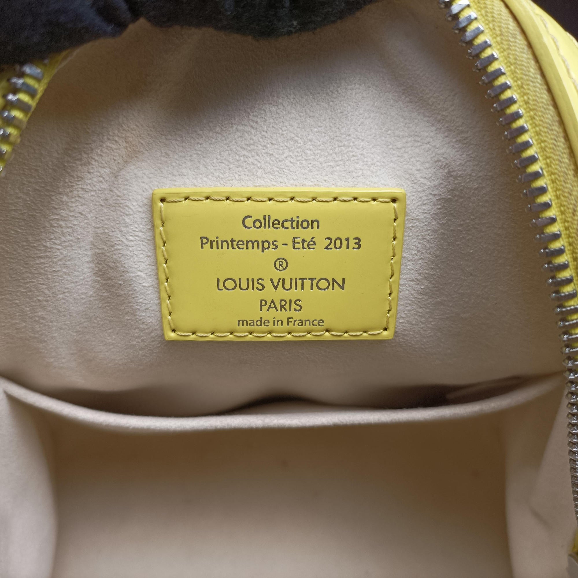 Secondhand Louis Vuitton SPEEDY CUBE PM JAUNE Damier Facets M48902 shoulderbag | stylenewstar