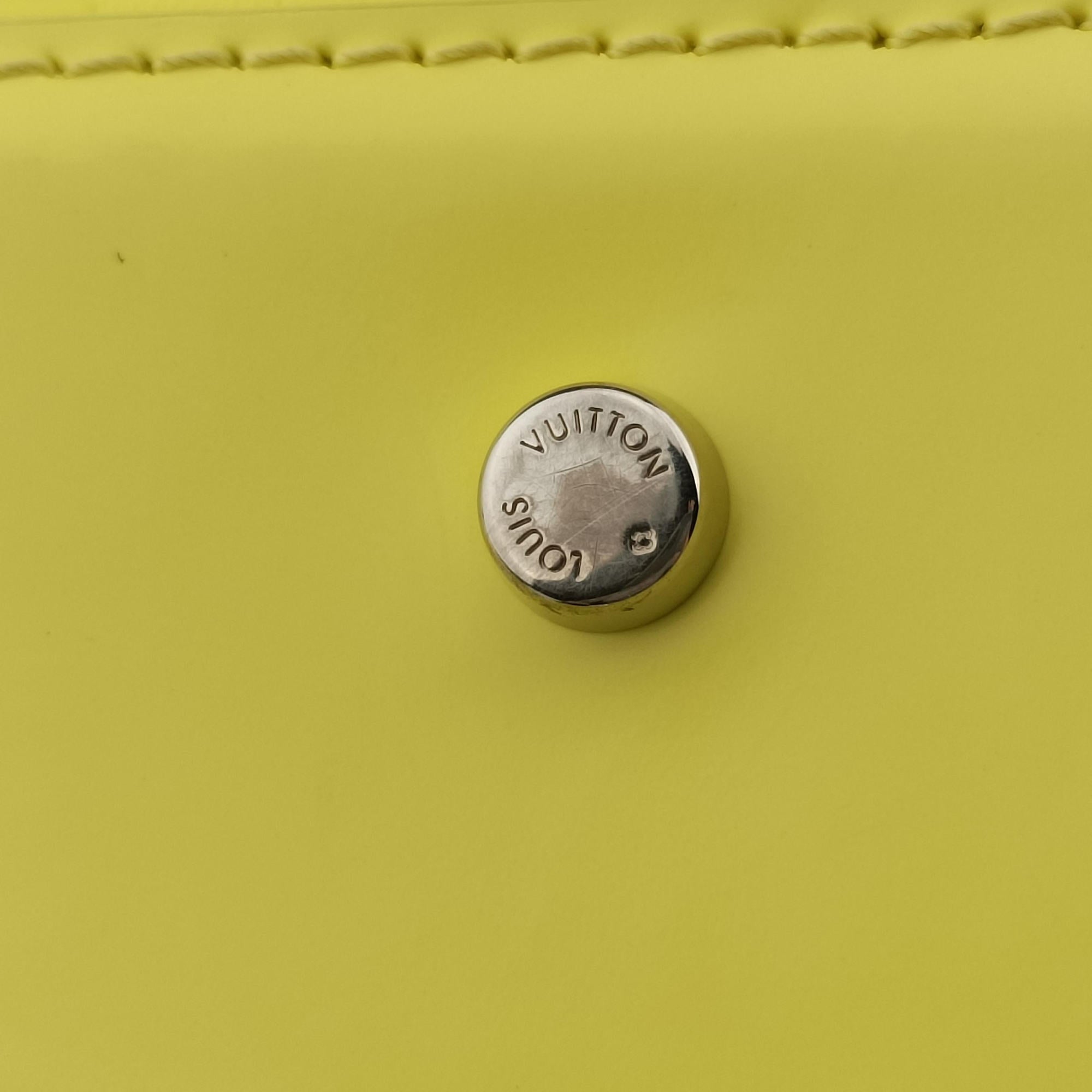 Secondhand Louis Vuitton SPEEDY CUBE PM JAUNE Damier Facets M48902 shoulderbag | stylenewstar