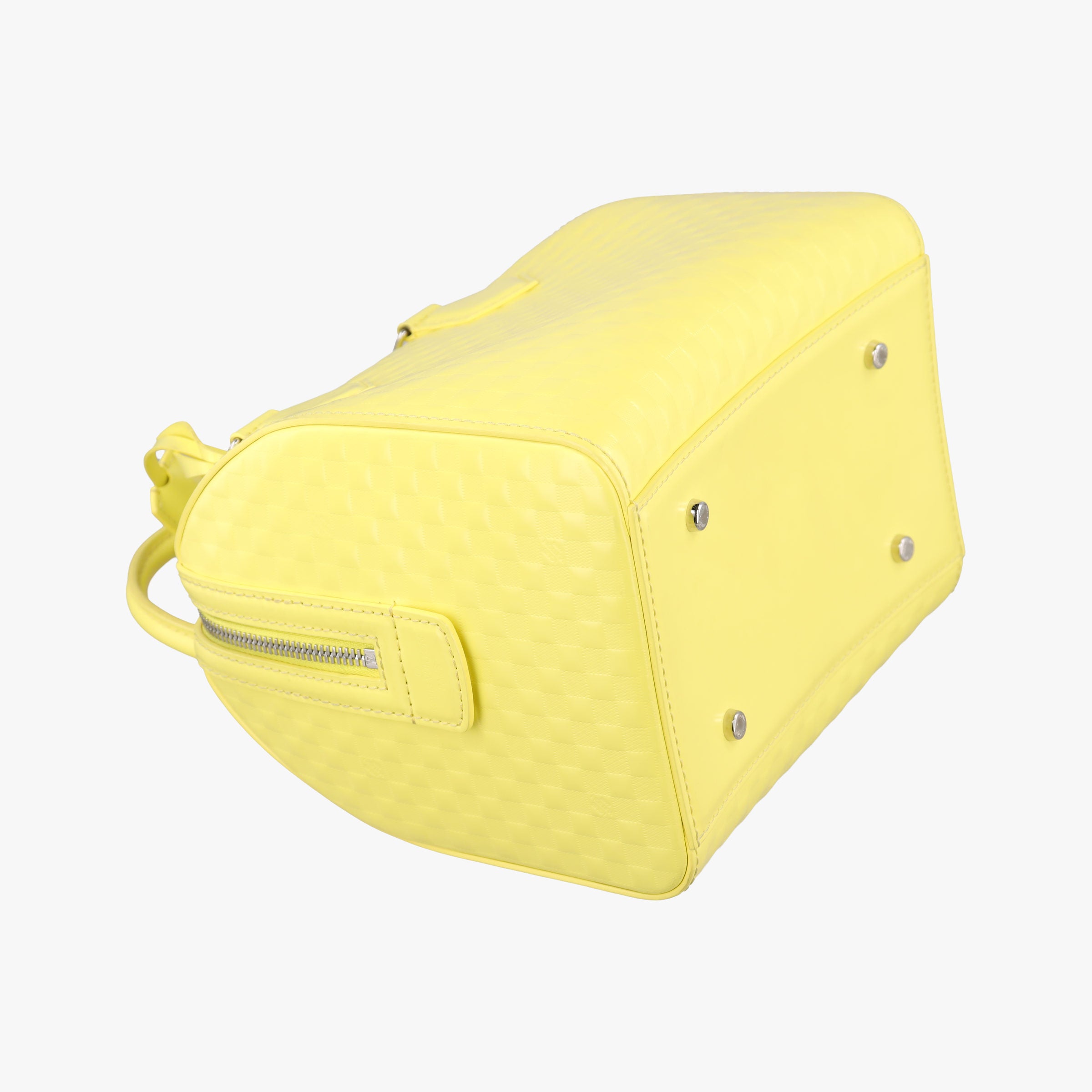 Secondhand Louis Vuitton SPEEDY CUBE PM JAUNE Damier Facets M48902 shoulderbag | stylenewstar
