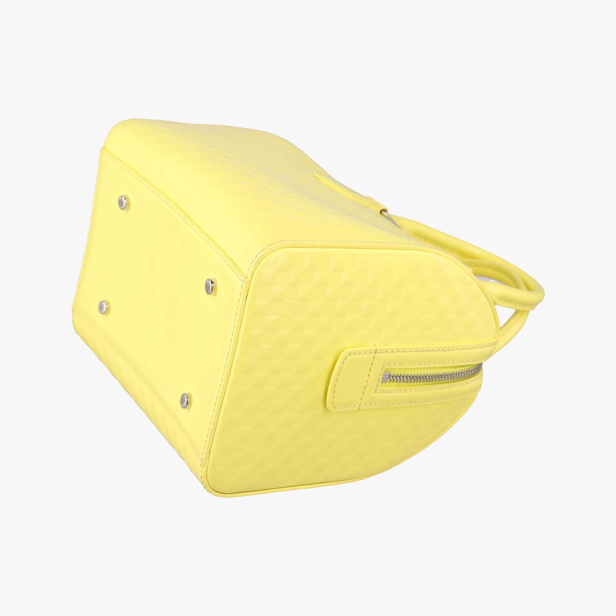 Secondhand Louis Vuitton SPEEDY CUBE PM JAUNE Damier Facets M48902 shoulderbag | stylenewstar