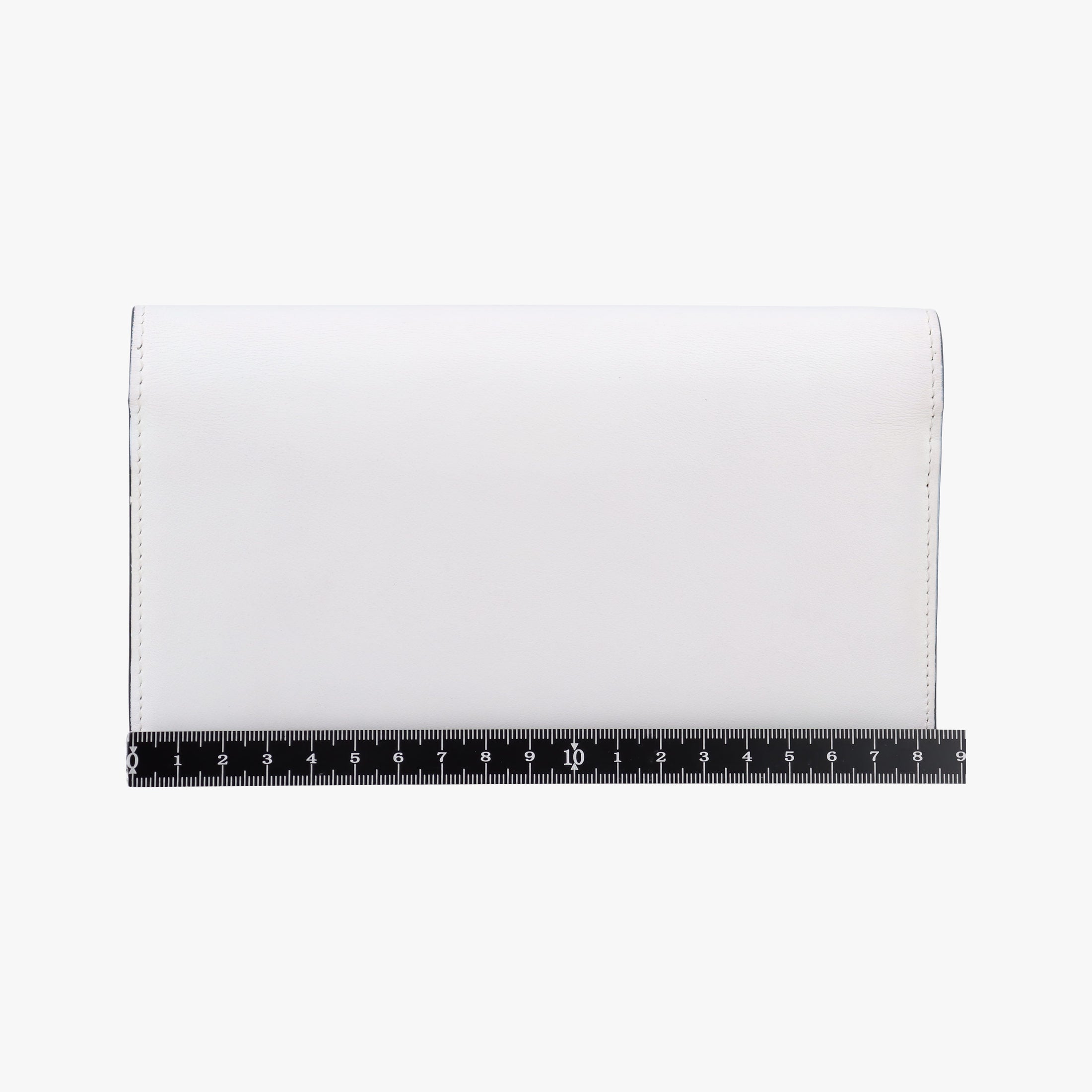 Secondhand Christian Louboutin Paloma Clutch White Leather  clutchbag | stylenewstar