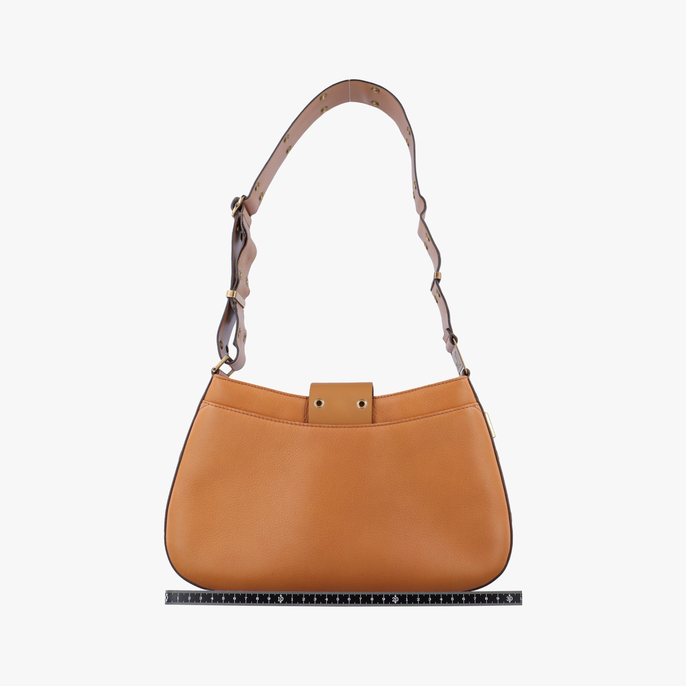 Secondhand Christian Dior Street Chic Columbus Brown Leather  shoulderbag | stylenewstar