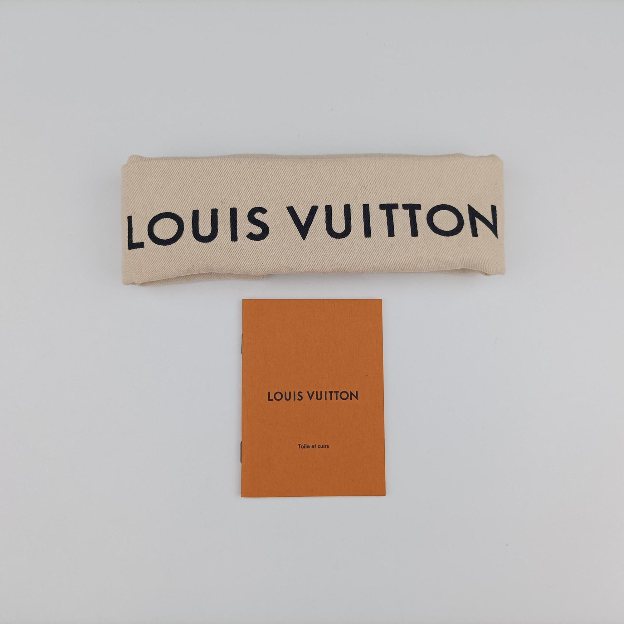 Pre-owned Louis Vuitton PALLAS Chain Brown×Noir Monogram Canvas×calf leather M41223 shoulderbag | stylenewstar