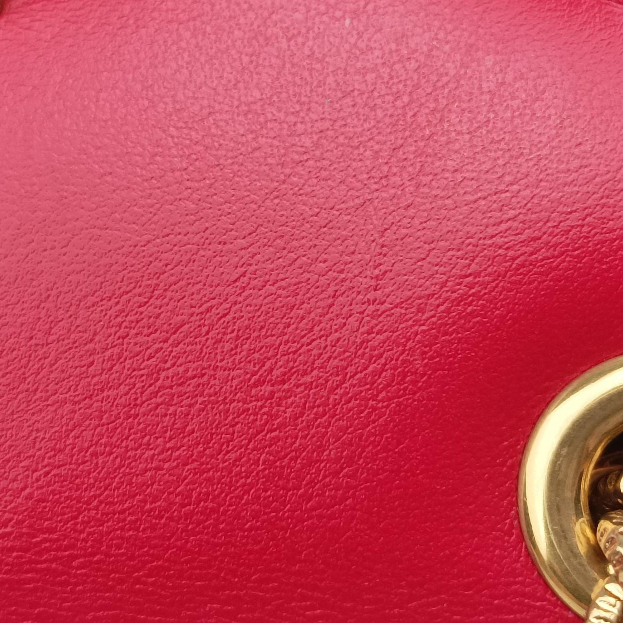 Vintage Dolce & Gabbana DEVOTION Red Leather  shoulderbag | stylenewstar