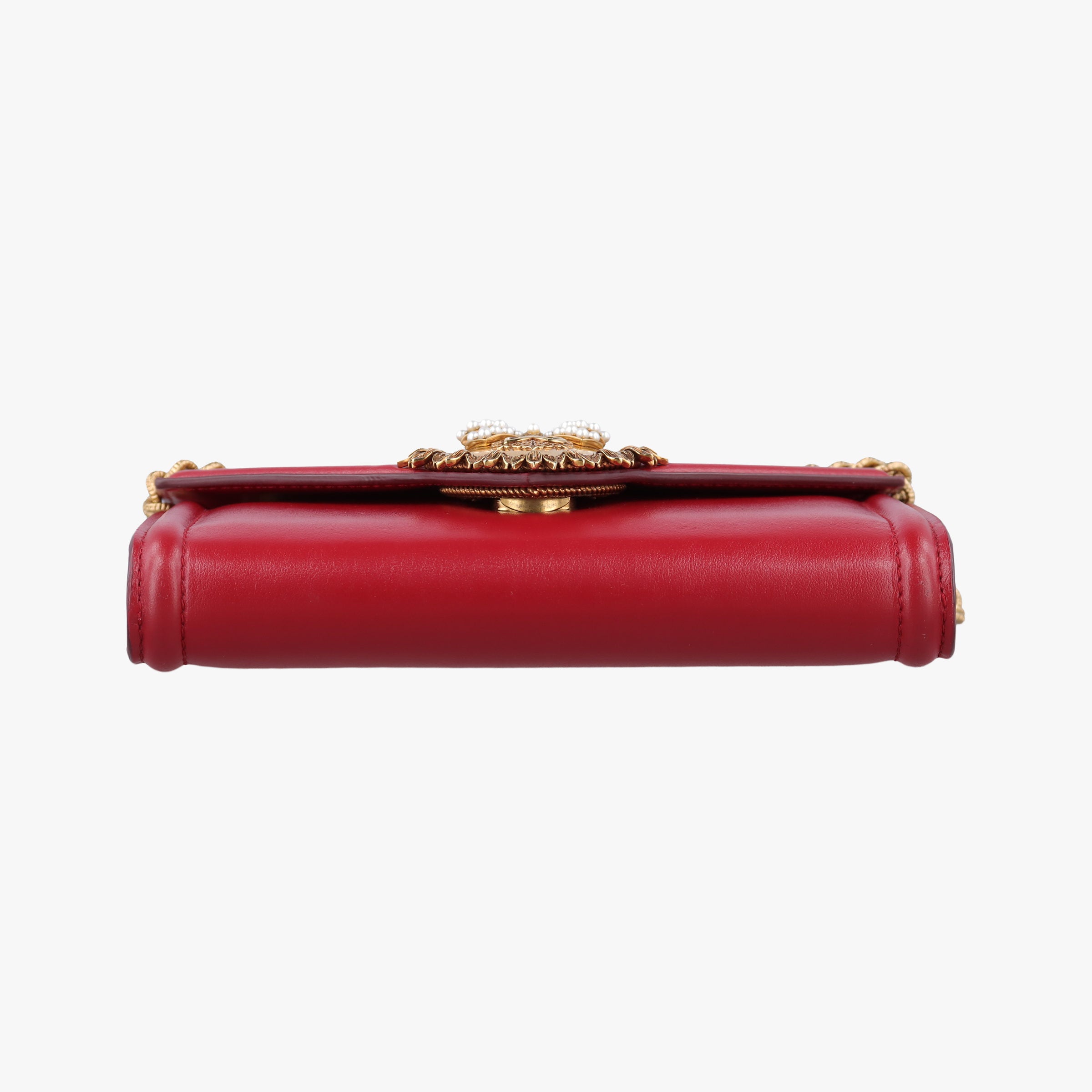 Vintage Dolce & Gabbana DEVOTION Red Leather  shoulderbag | stylenewstar