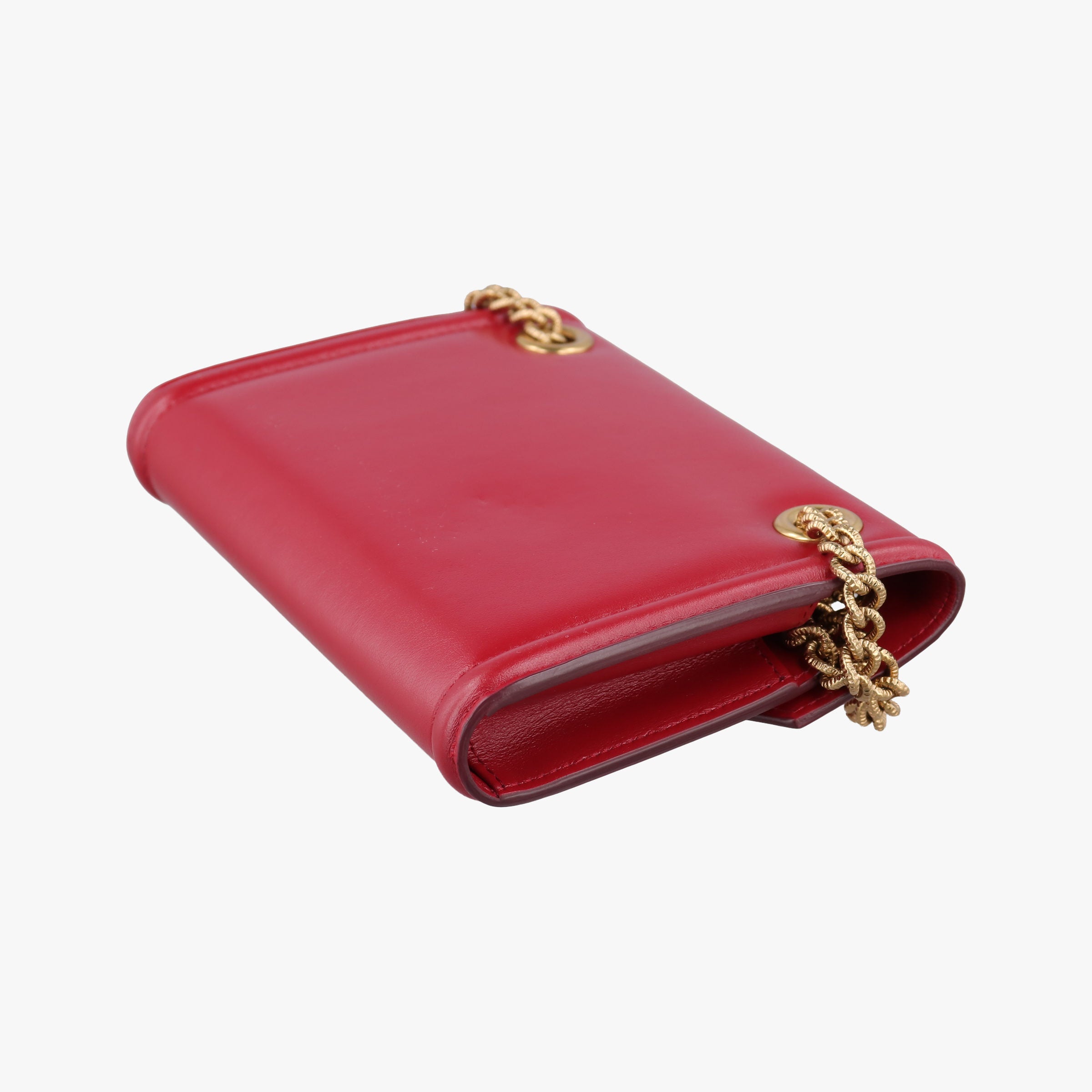 Vintage Dolce & Gabbana DEVOTION Red Leather  shoulderbag | stylenewstar