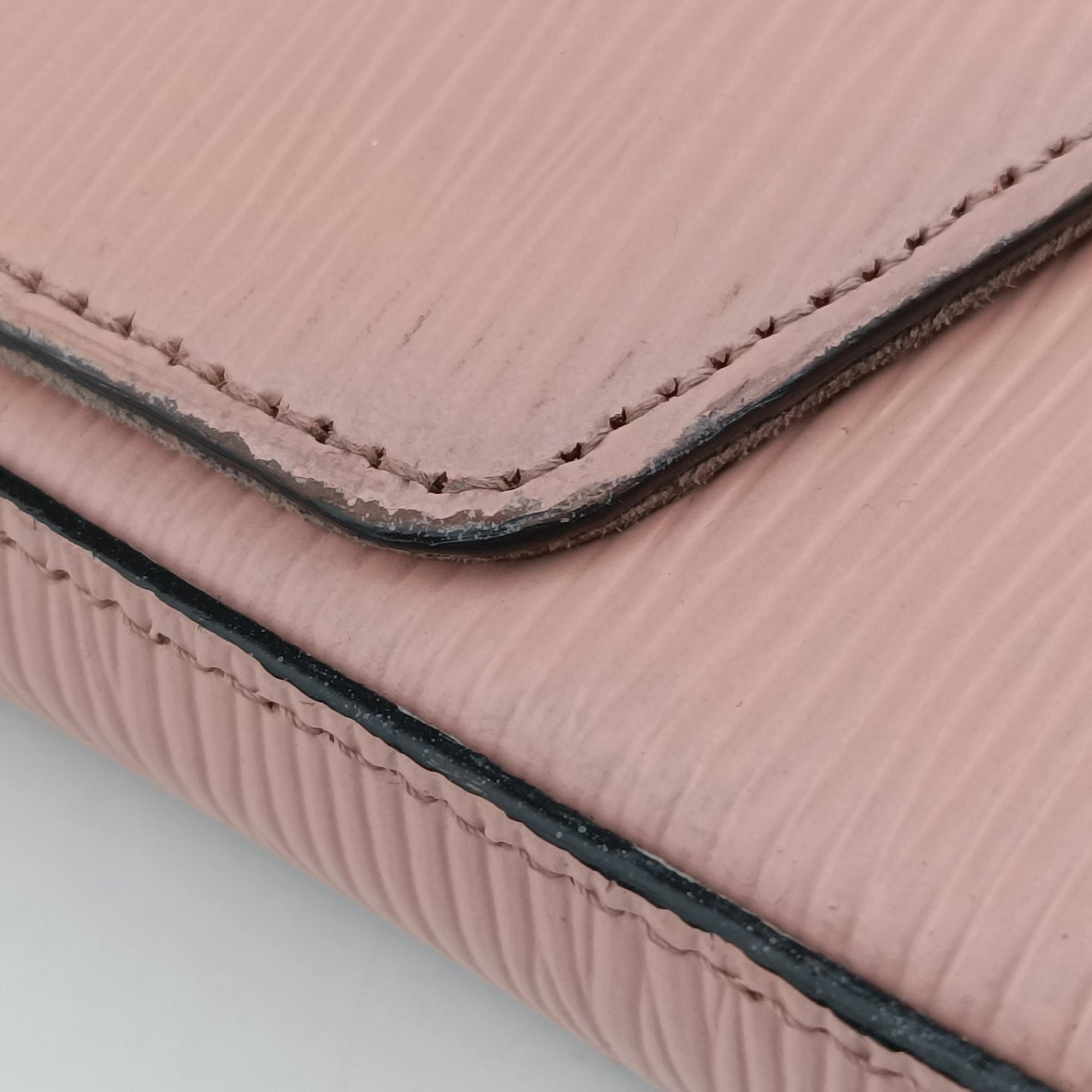 Pre-owned Louis Vuitton Pochette FéLICIE ROSE BALLERIN Epi M62467 shoulderbag | stylenewstar