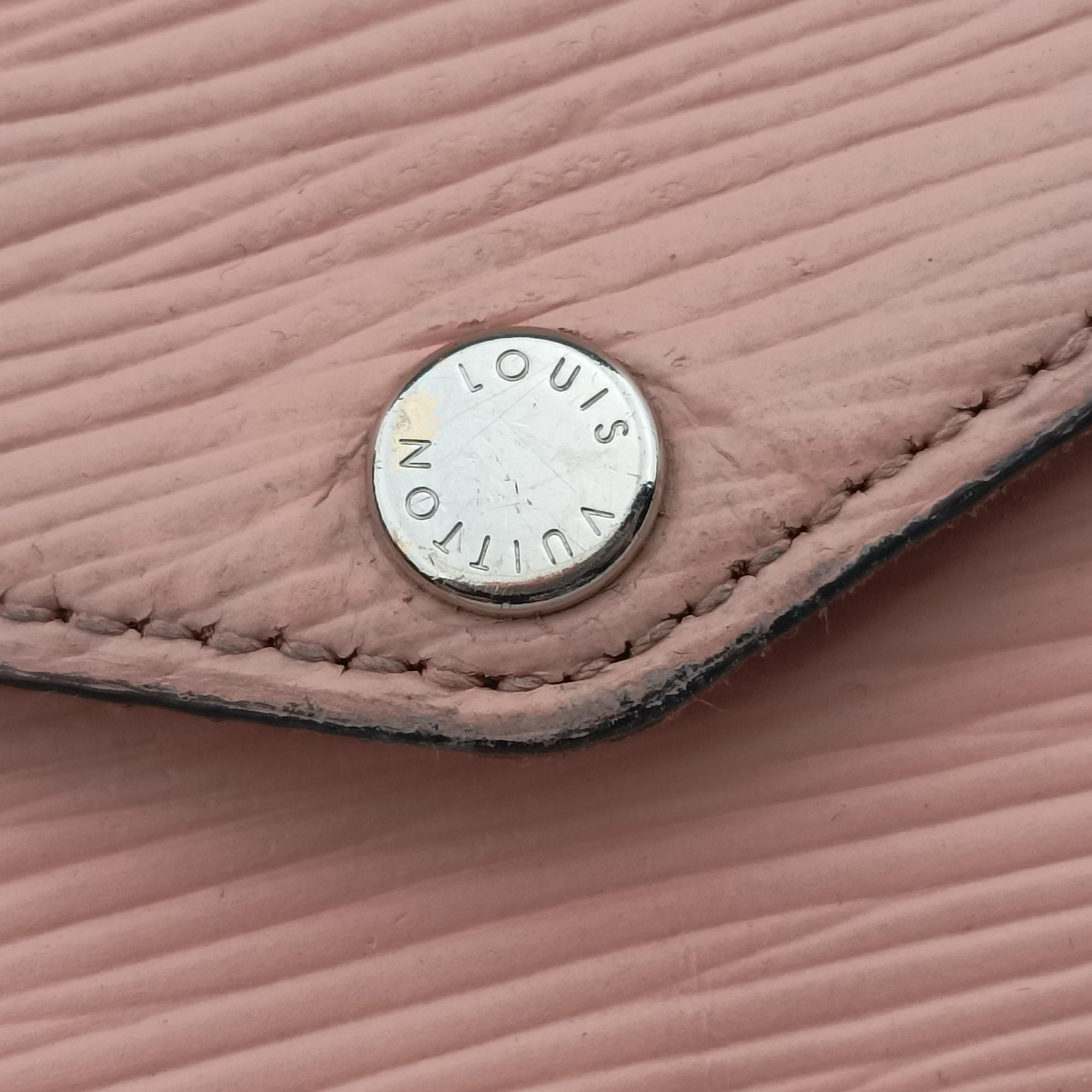 Pre-owned Louis Vuitton Pochette FéLICIE ROSE BALLERIN Epi M62467 shoulderbag | stylenewstar