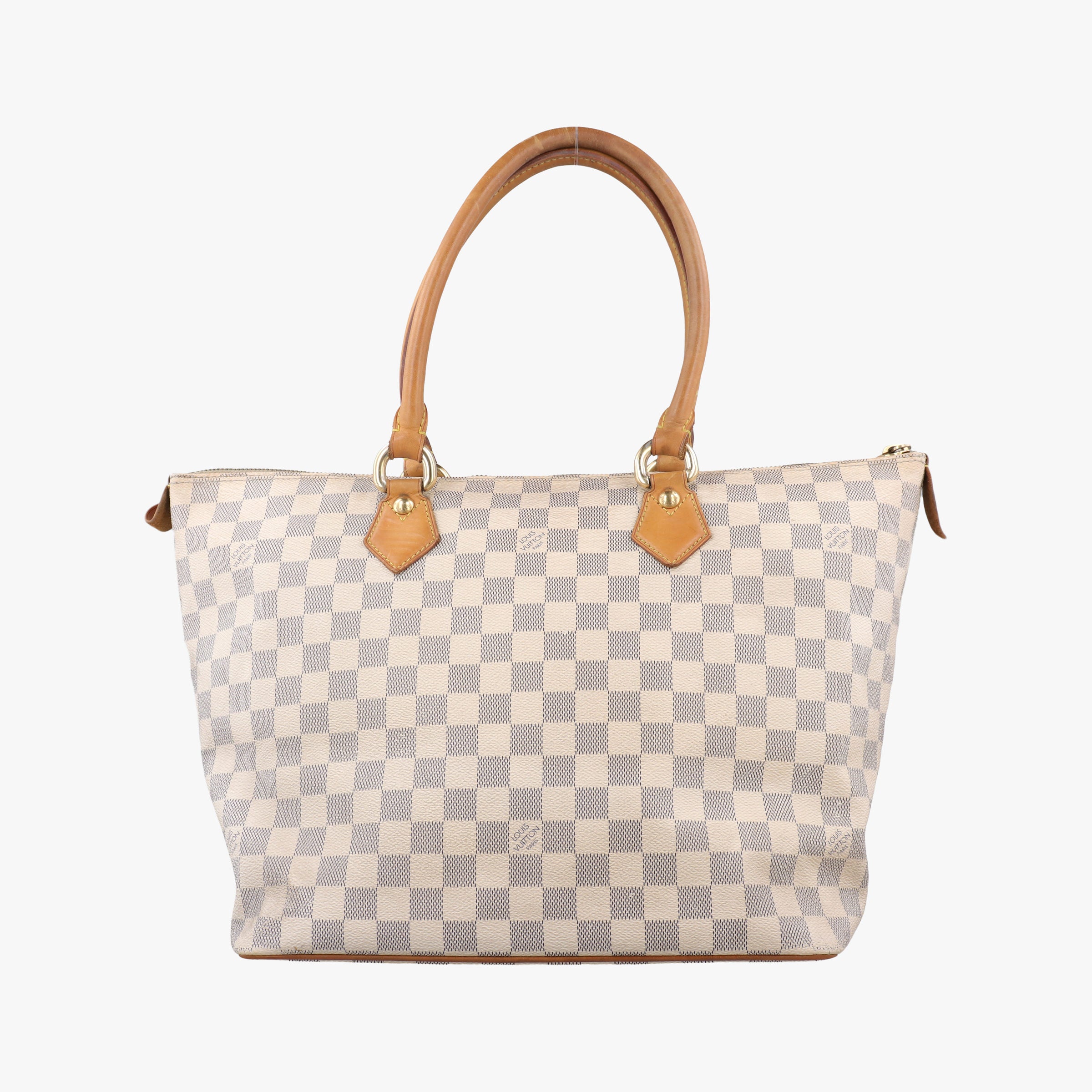 Pre-owned Louis Vuitton SALEYA MM AZUR Damier Canvas N51185 shoulderbag | stylenewstar