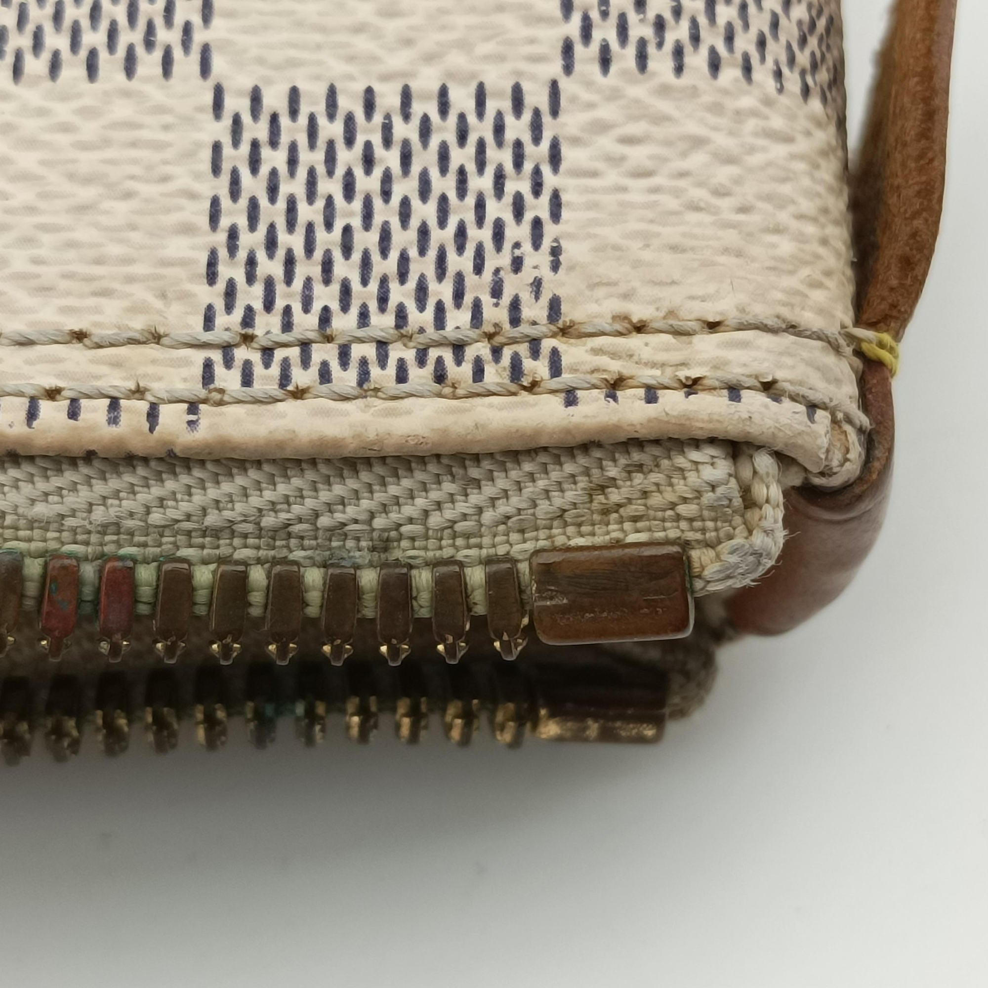 Pre-owned Louis Vuitton SALEYA MM AZUR Damier Canvas N51185 shoulderbag | stylenewstar