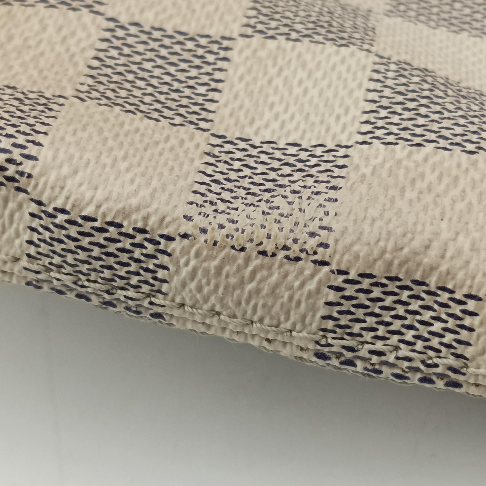 Pre-owned Louis Vuitton SALEYA MM AZUR Damier Canvas N51185 shoulderbag | stylenewstar