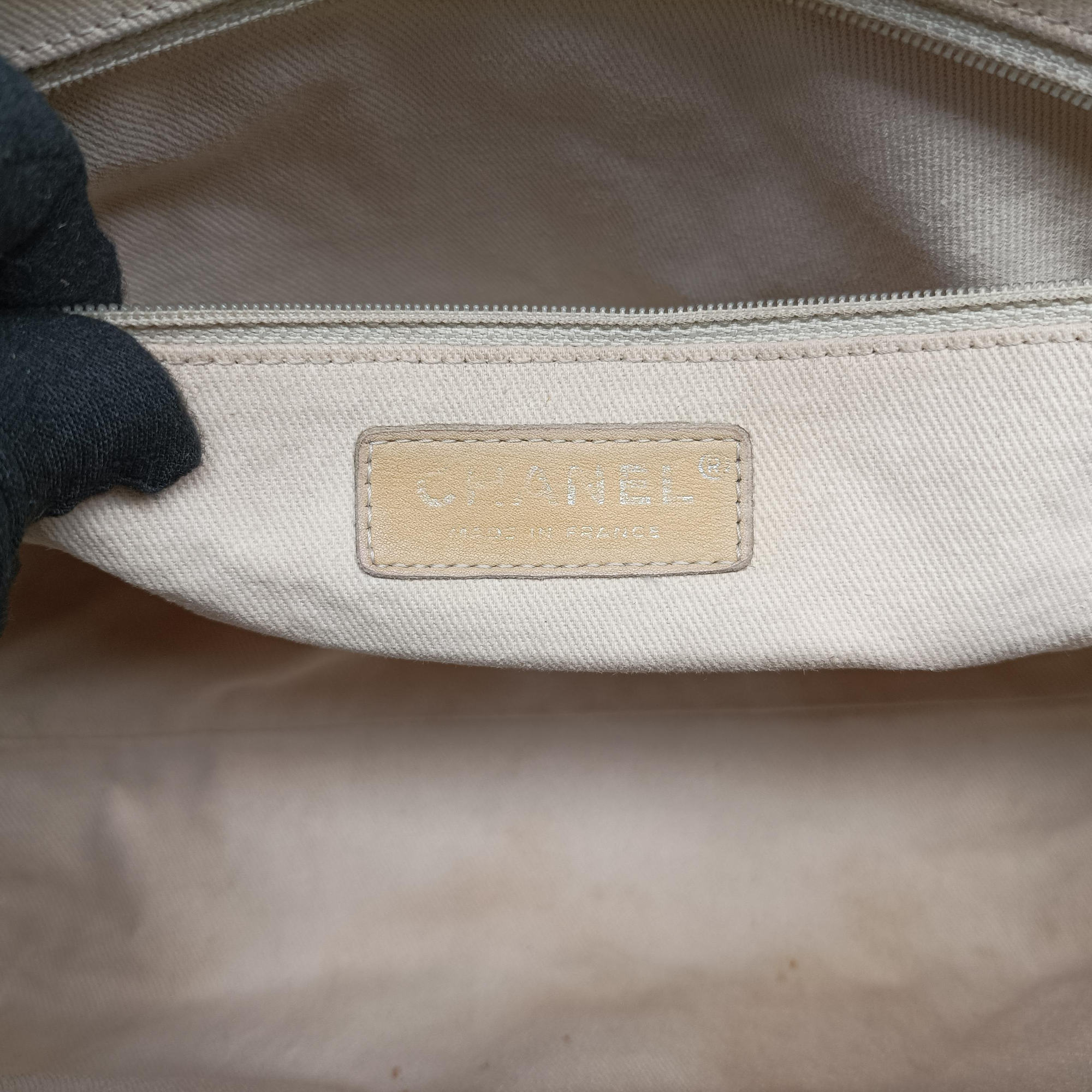 Secondhand Chanel Matelasse Cocomark GST Green Patent Leather A65734 shoulderbag | stylenewstar