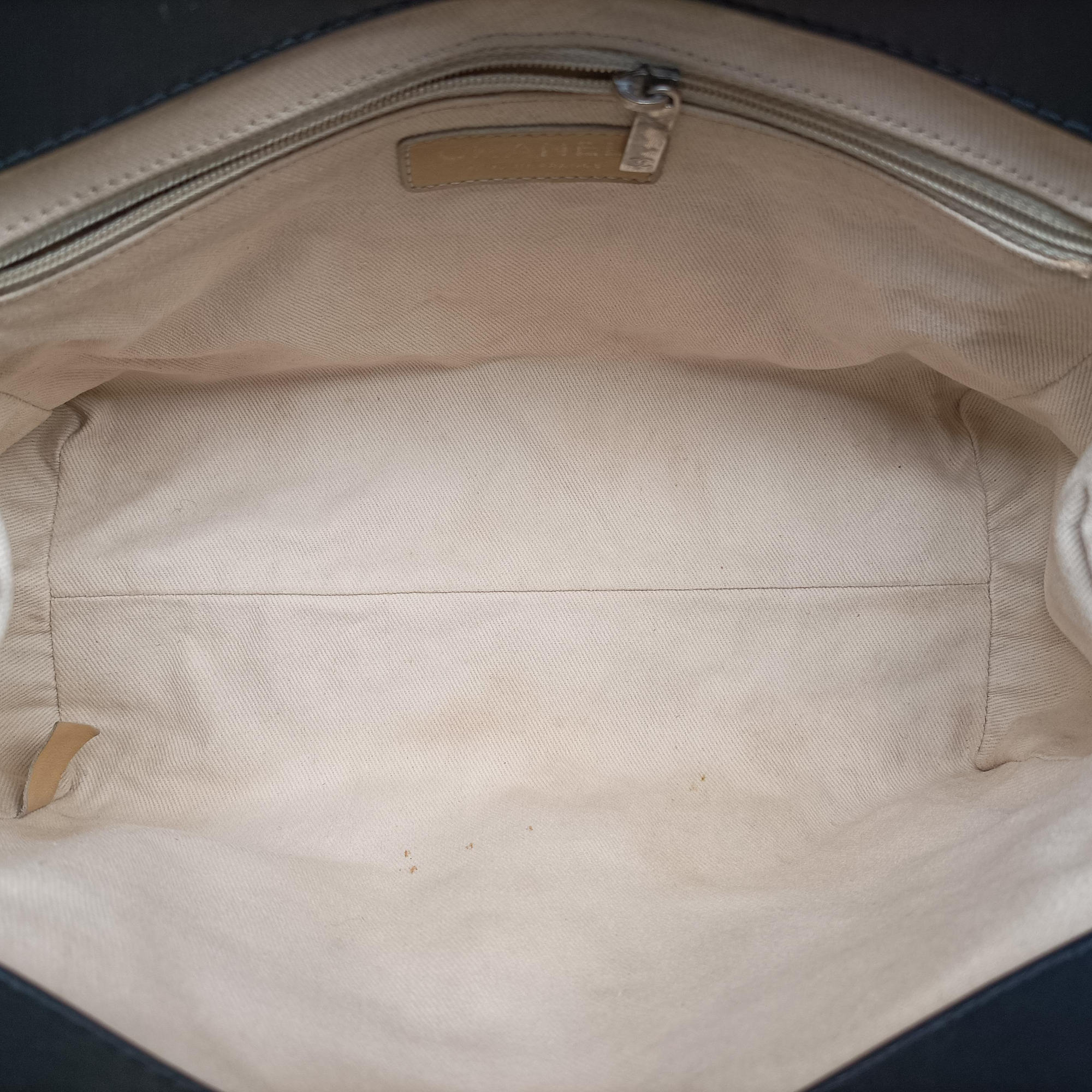 Secondhand Chanel Matelasse Cocomark GST Green Patent Leather A65734 shoulderbag | stylenewstar