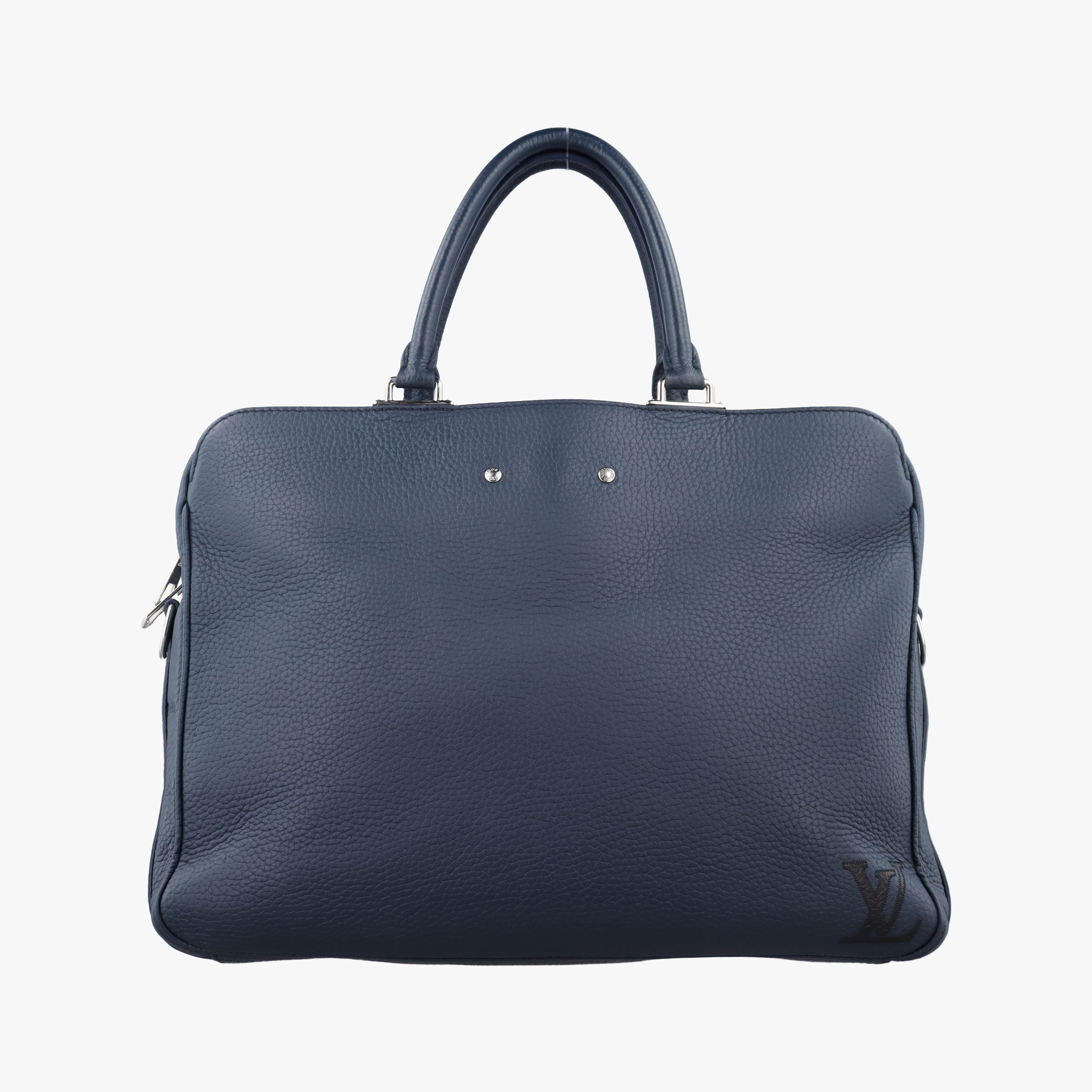 Vintage Louis Vuitton Armand Briefcase MM NAVY Taurillon leather M54380 handbag | stylenewstar