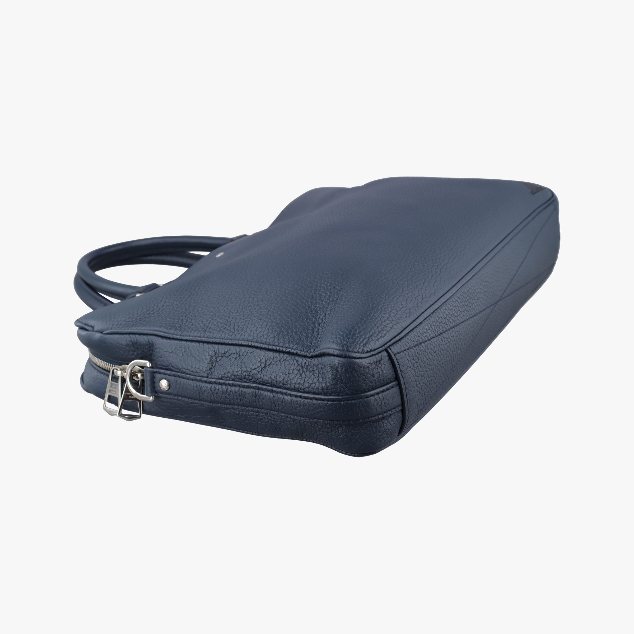 Vintage Louis Vuitton Armand Briefcase MM NAVY Taurillon leather M54380 handbag | stylenewstar