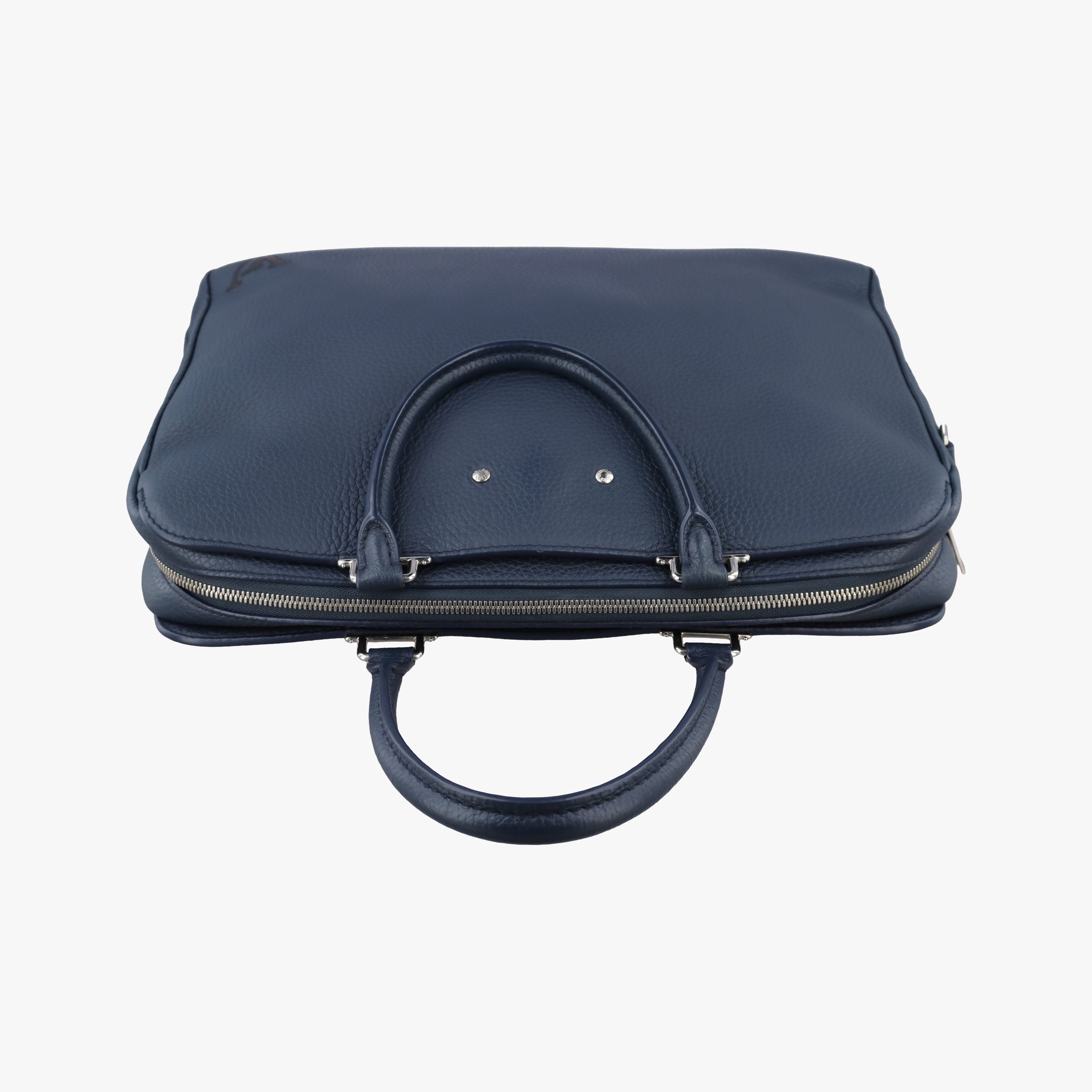Vintage Louis Vuitton Armand Briefcase MM NAVY Taurillon leather M54380 handbag | stylenewstar