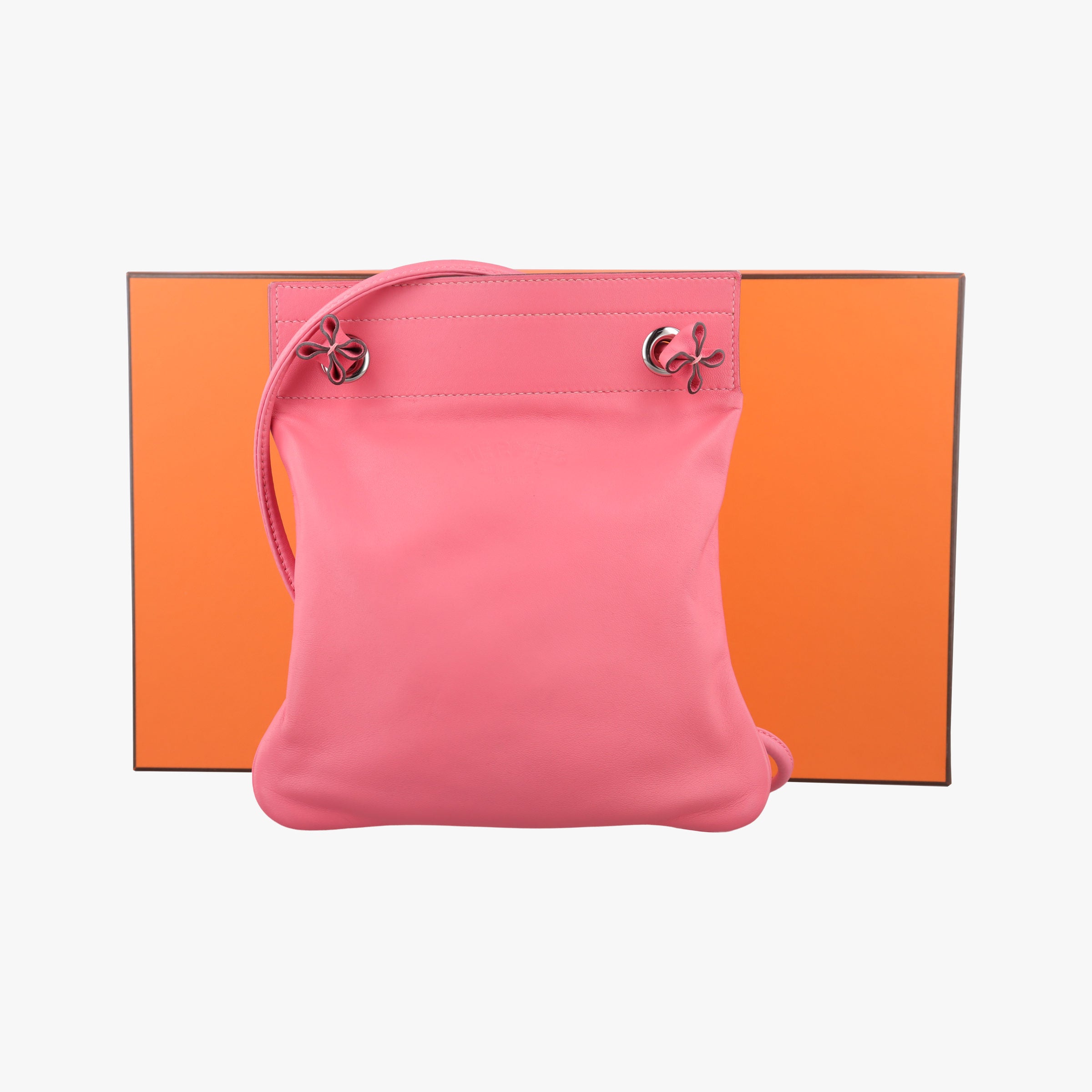 Secondhand Hermes Sac Aline mini Pink Leather  shoulderbag | stylenewstar