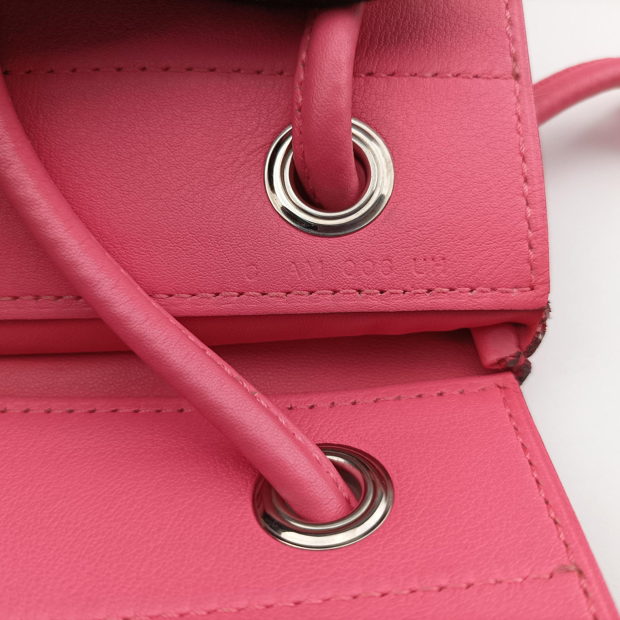 Secondhand Hermes Sac Aline mini Pink Leather  shoulderbag | stylenewstar