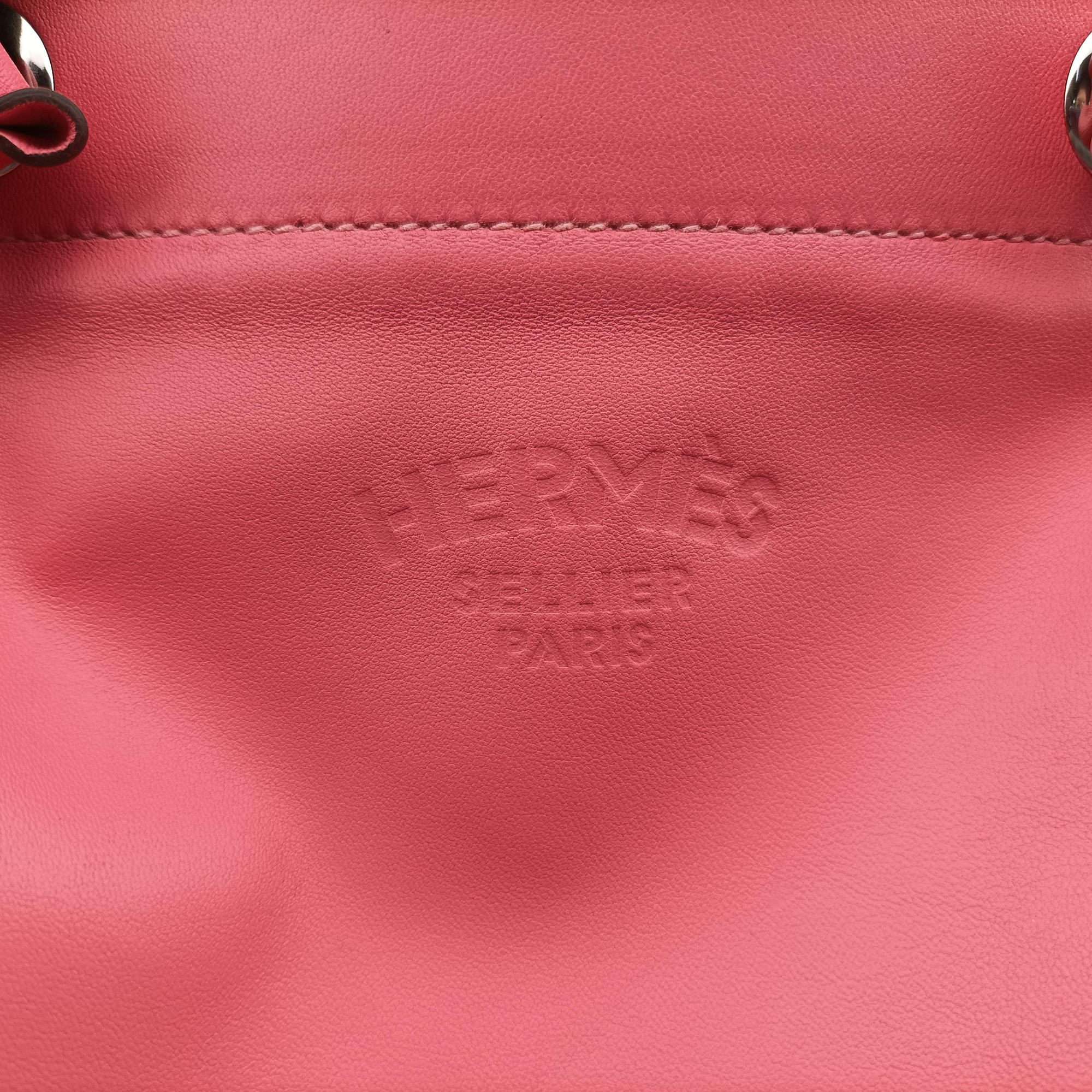 Secondhand Hermes Sac Aline mini Pink Leather  shoulderbag | stylenewstar
