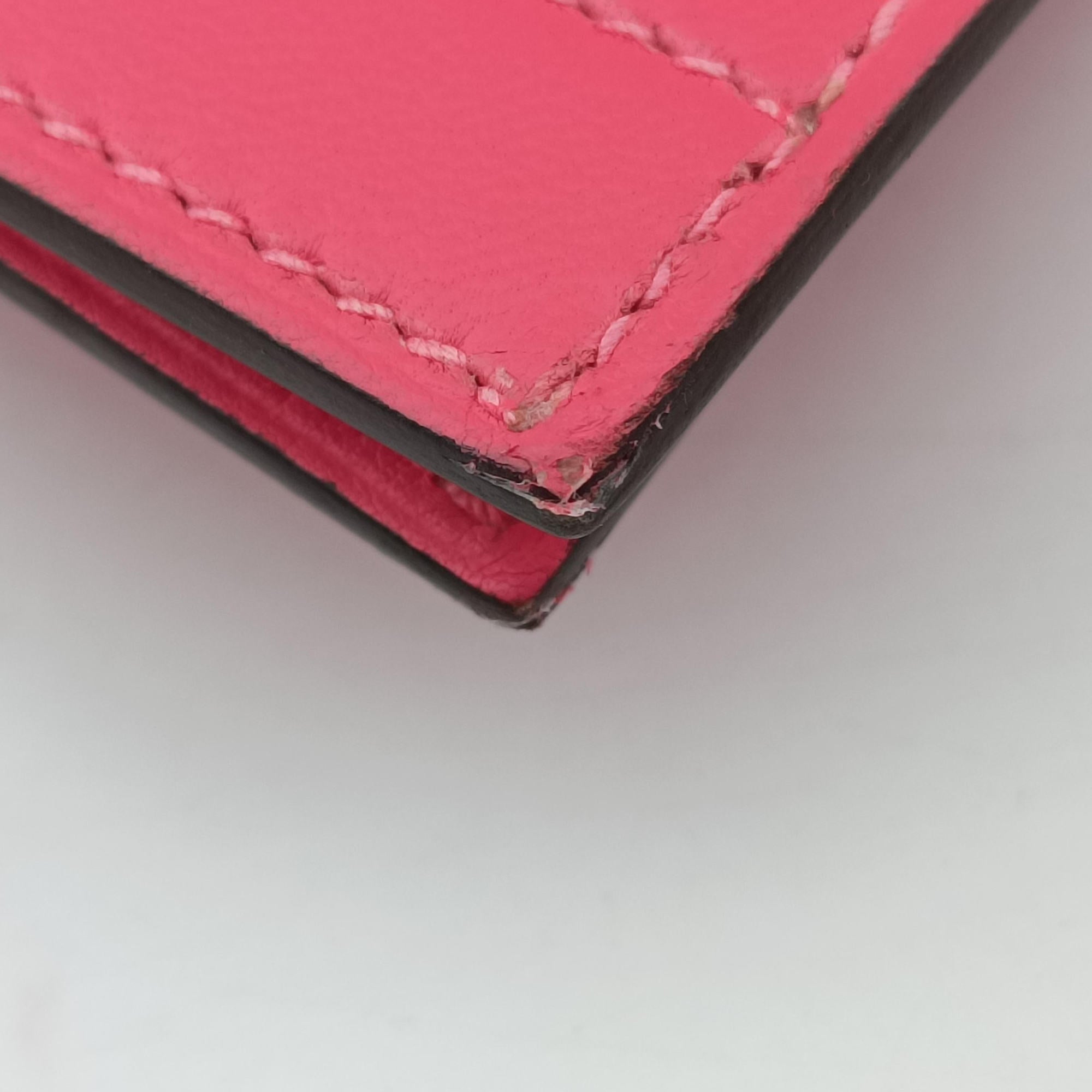 Secondhand Hermes Sac Aline mini Pink Leather  shoulderbag | stylenewstar
