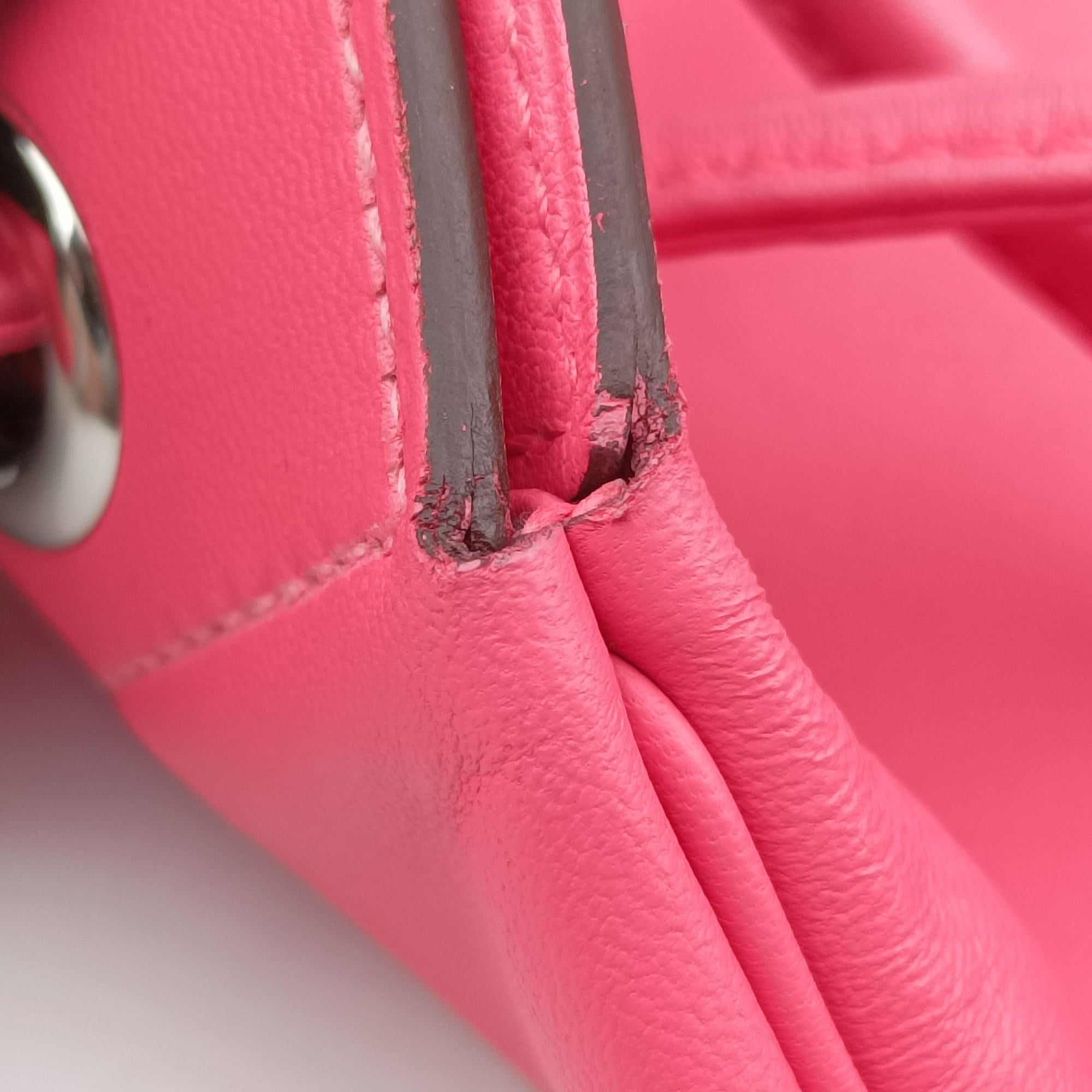 Secondhand Hermes Sac Aline mini Pink Leather  shoulderbag | stylenewstar