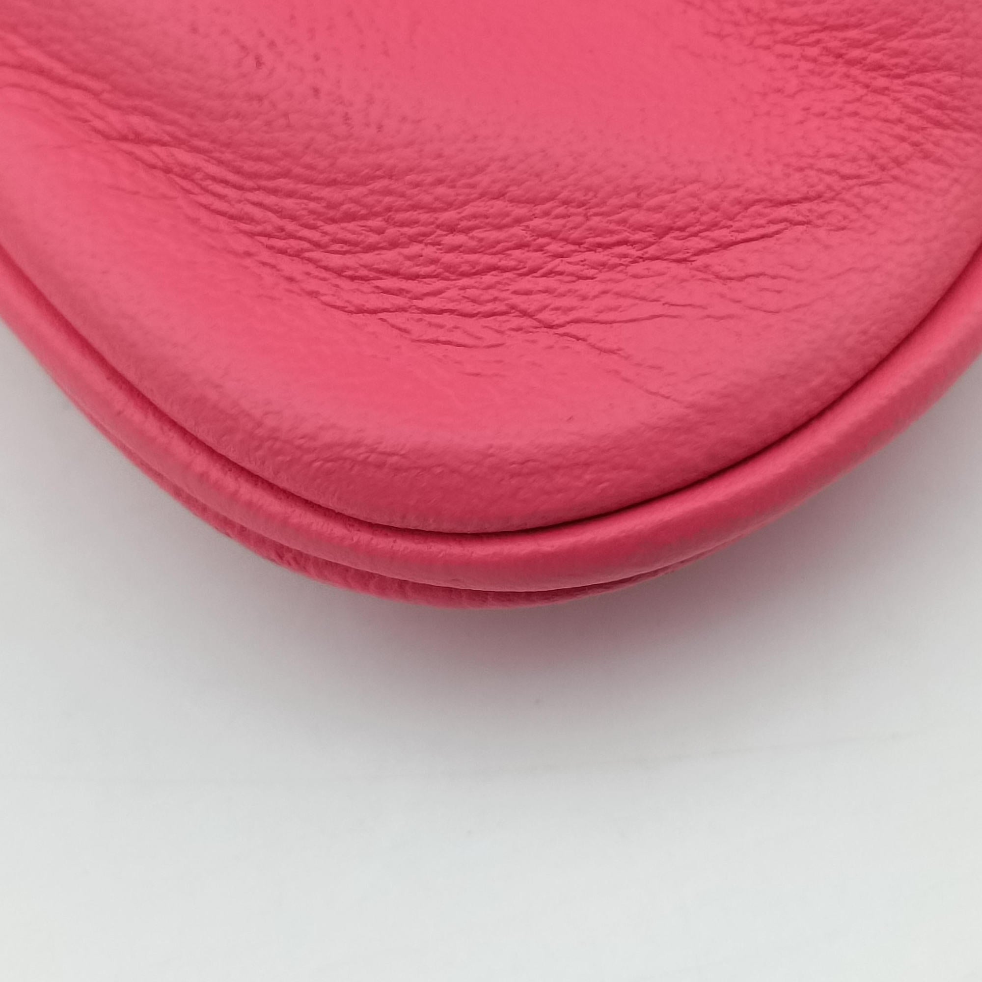 Secondhand Hermes Sac Aline mini Pink Leather  shoulderbag | stylenewstar