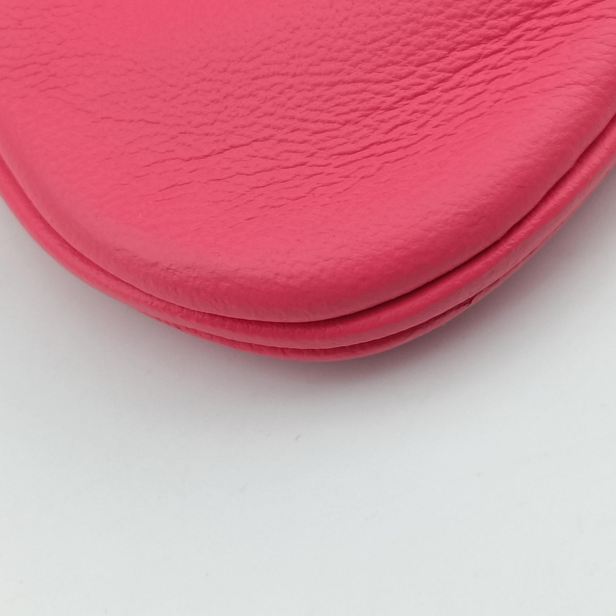 Secondhand Hermes Sac Aline mini Pink Leather  shoulderbag | stylenewstar