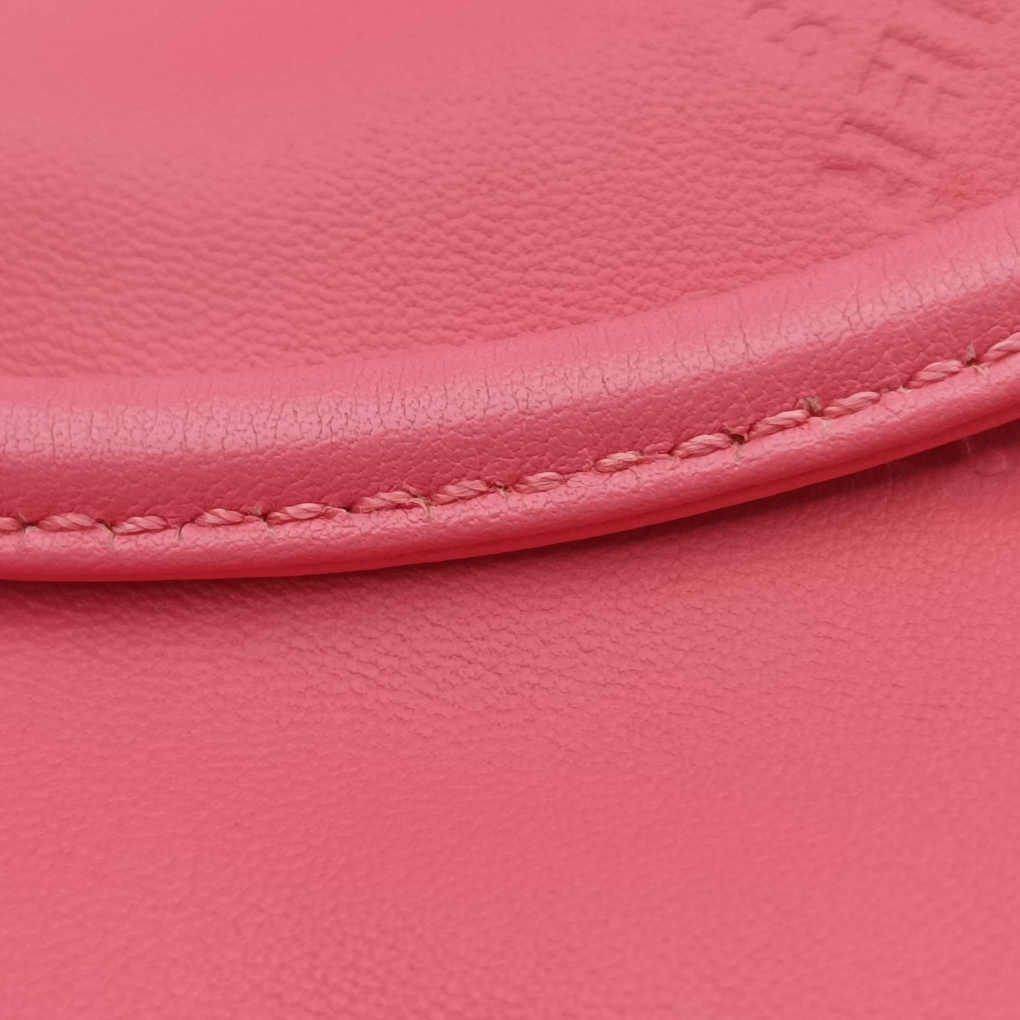 Secondhand Hermes Sac Aline mini Pink Leather  shoulderbag | stylenewstar