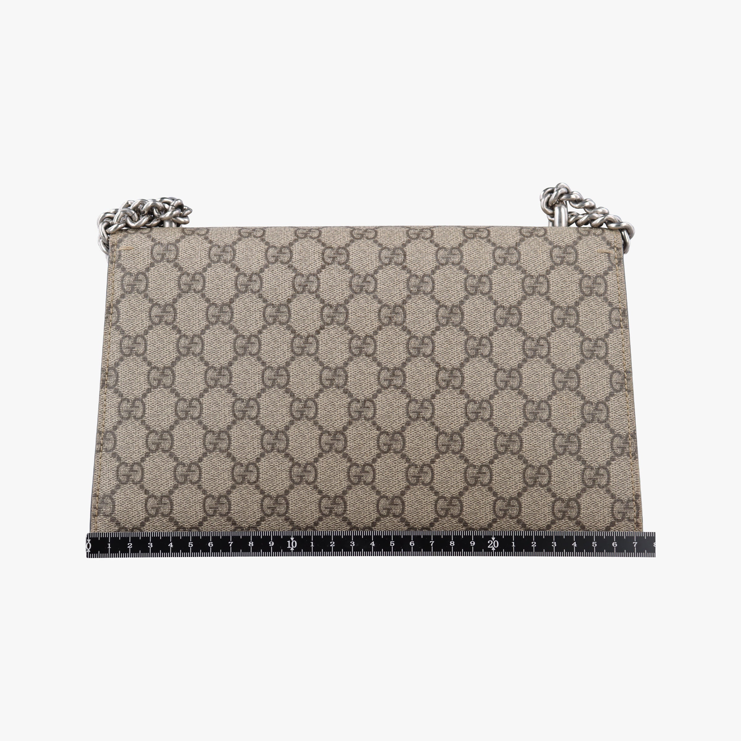 Pre-owned Gucci Dionysus Brown PVC coated canvas 400249 shoulderbag | stylenewstar