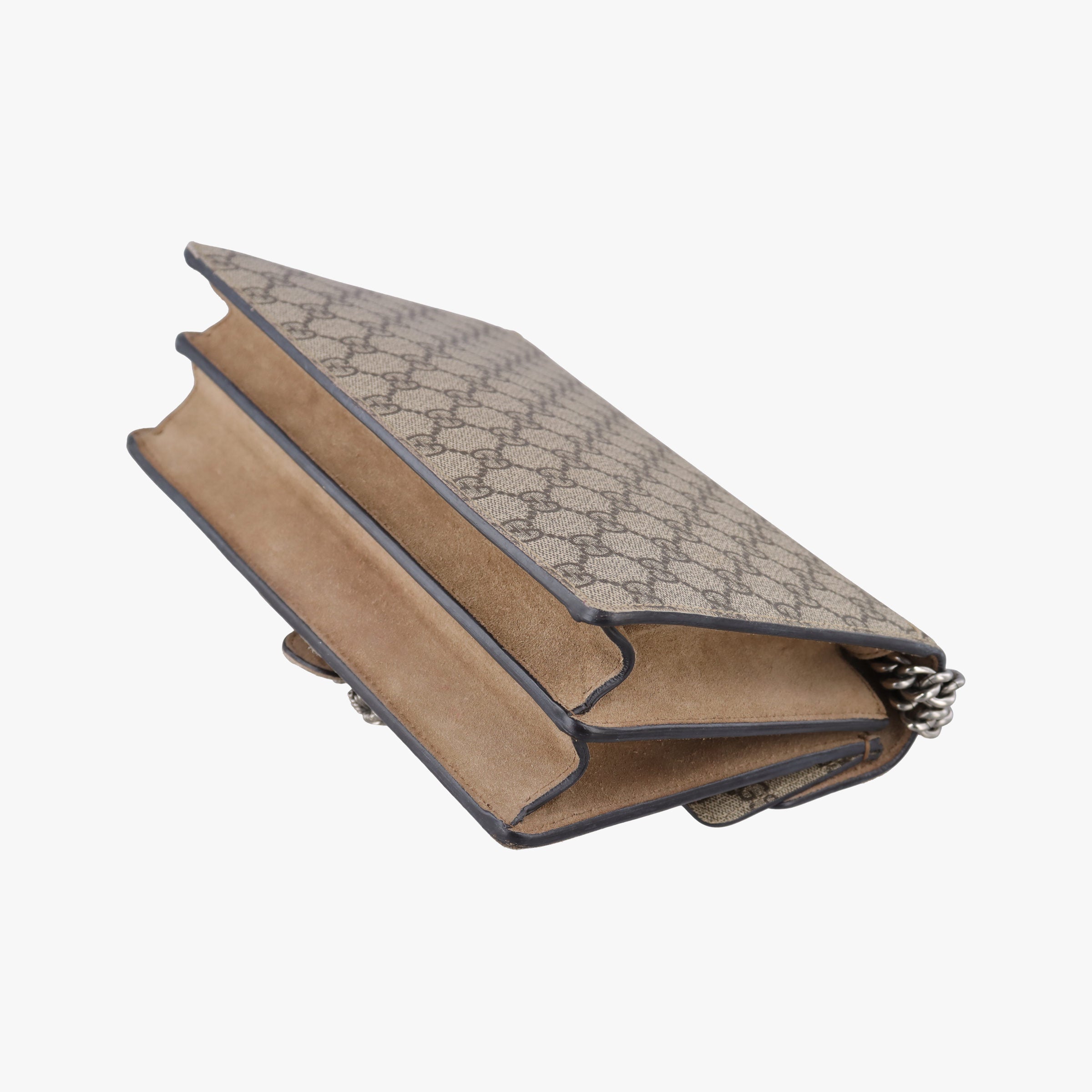 Pre-owned Gucci Dionysus Brown PVC coated canvas 400249 shoulderbag | stylenewstar