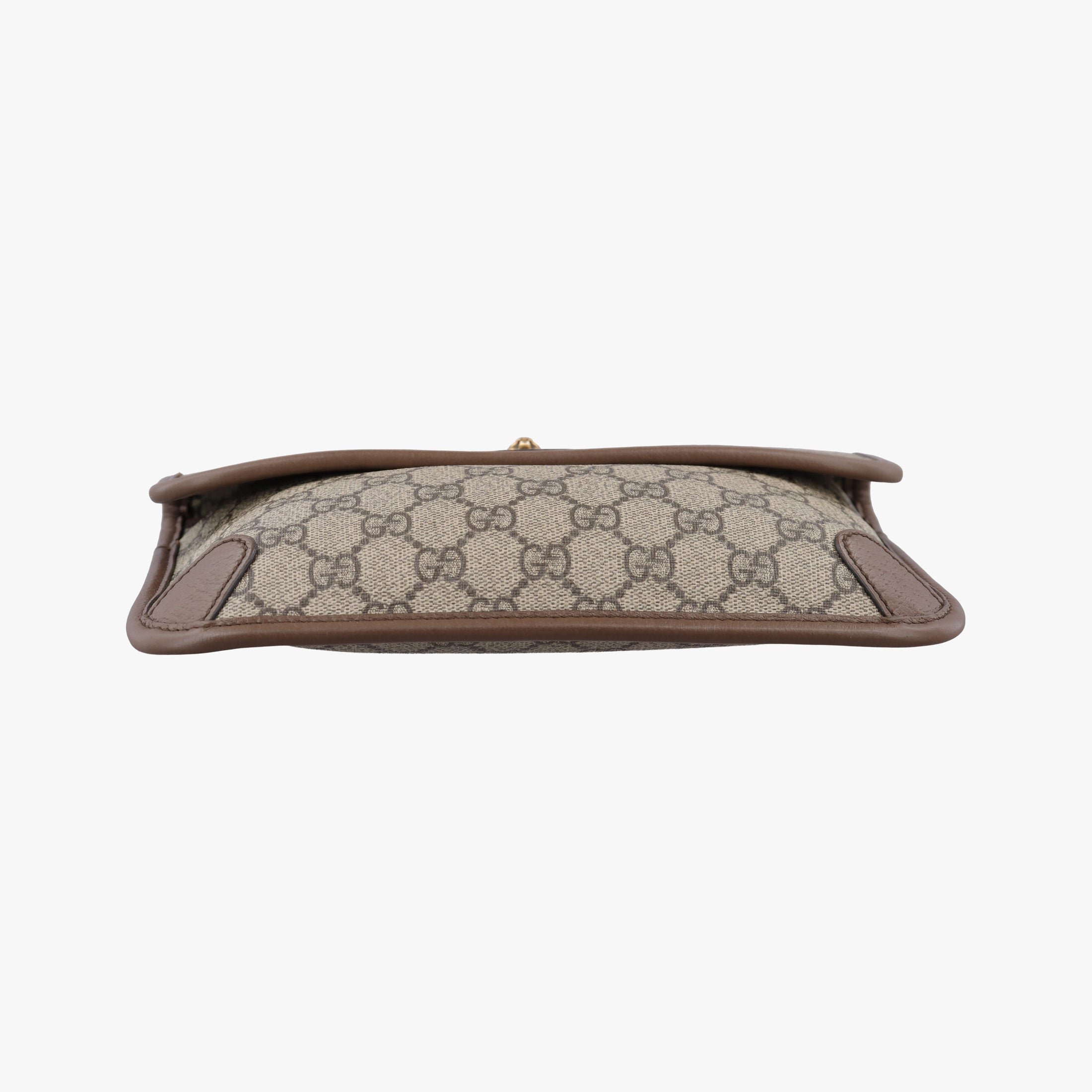 Vintage Gucci NEO VINTAGE GG Supreme Brown PVC coated canvas×Leather 493930 bum bag/waist bag | stylenewstar