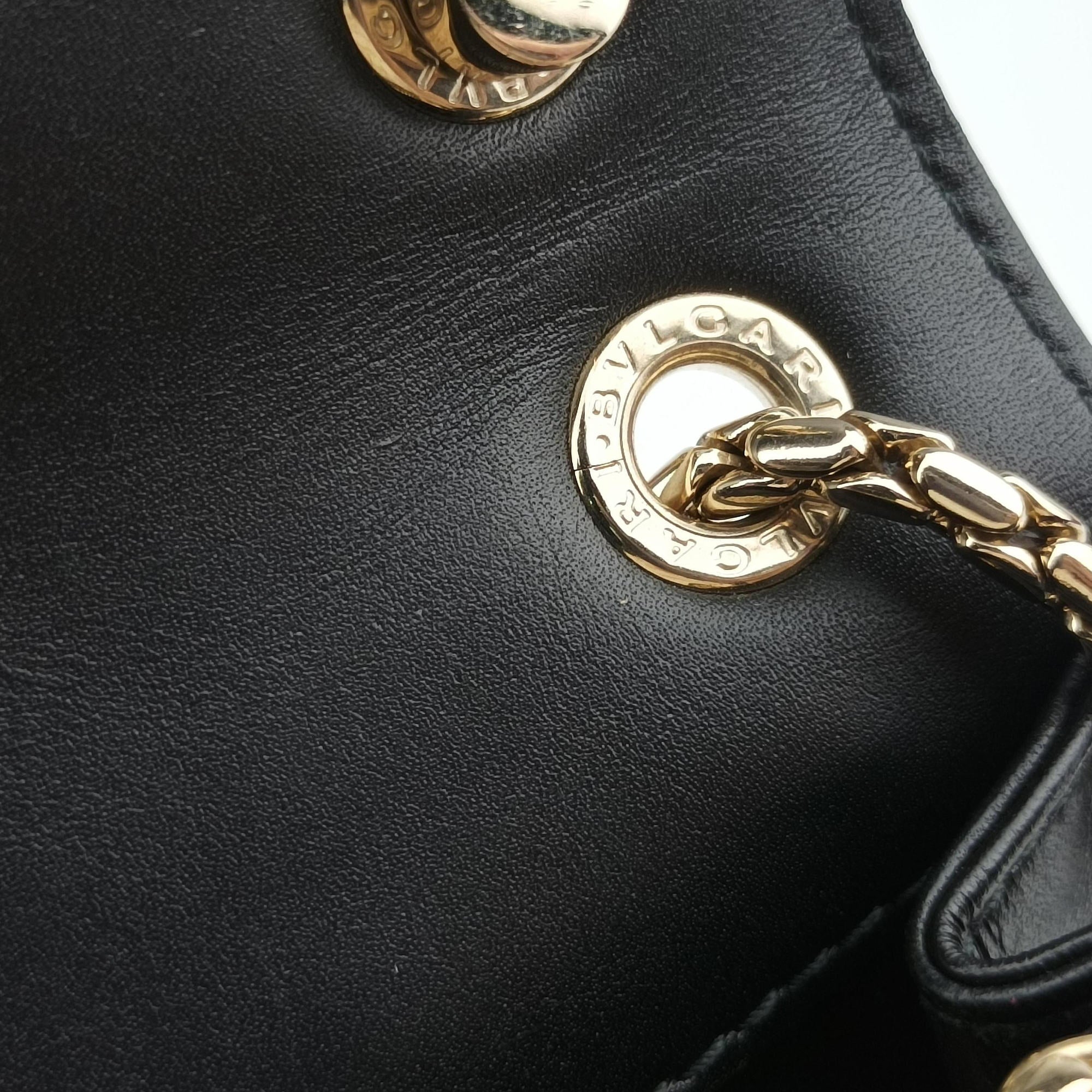 Secondhand Bvlgari Serpenti Orange×Pink×Bordeaux Pony Hair  shoulderbag | stylenewstar