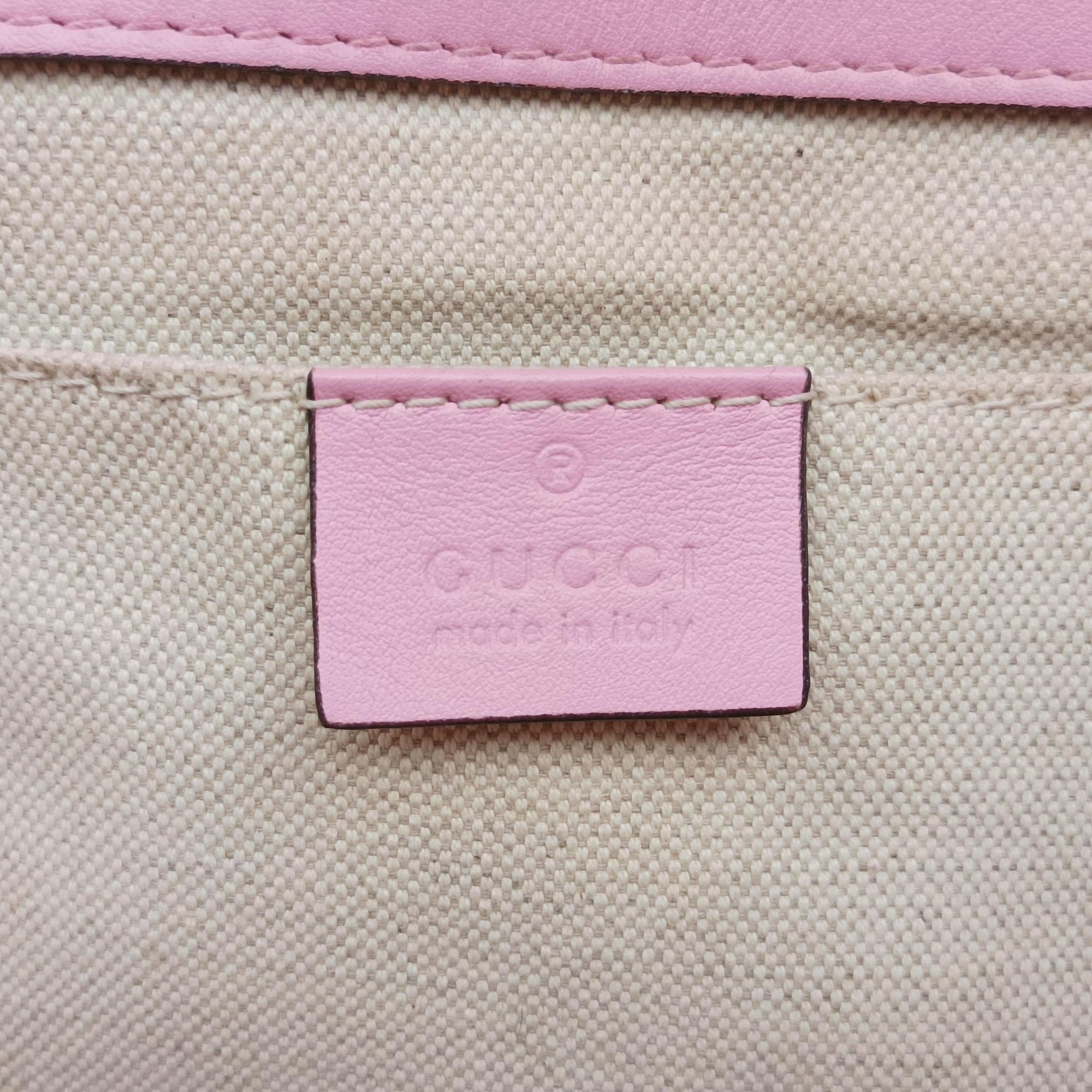 Pre-owned Gucci Dionysus Pink×navy×red Leather 448075 shoulderbag | stylenewstar