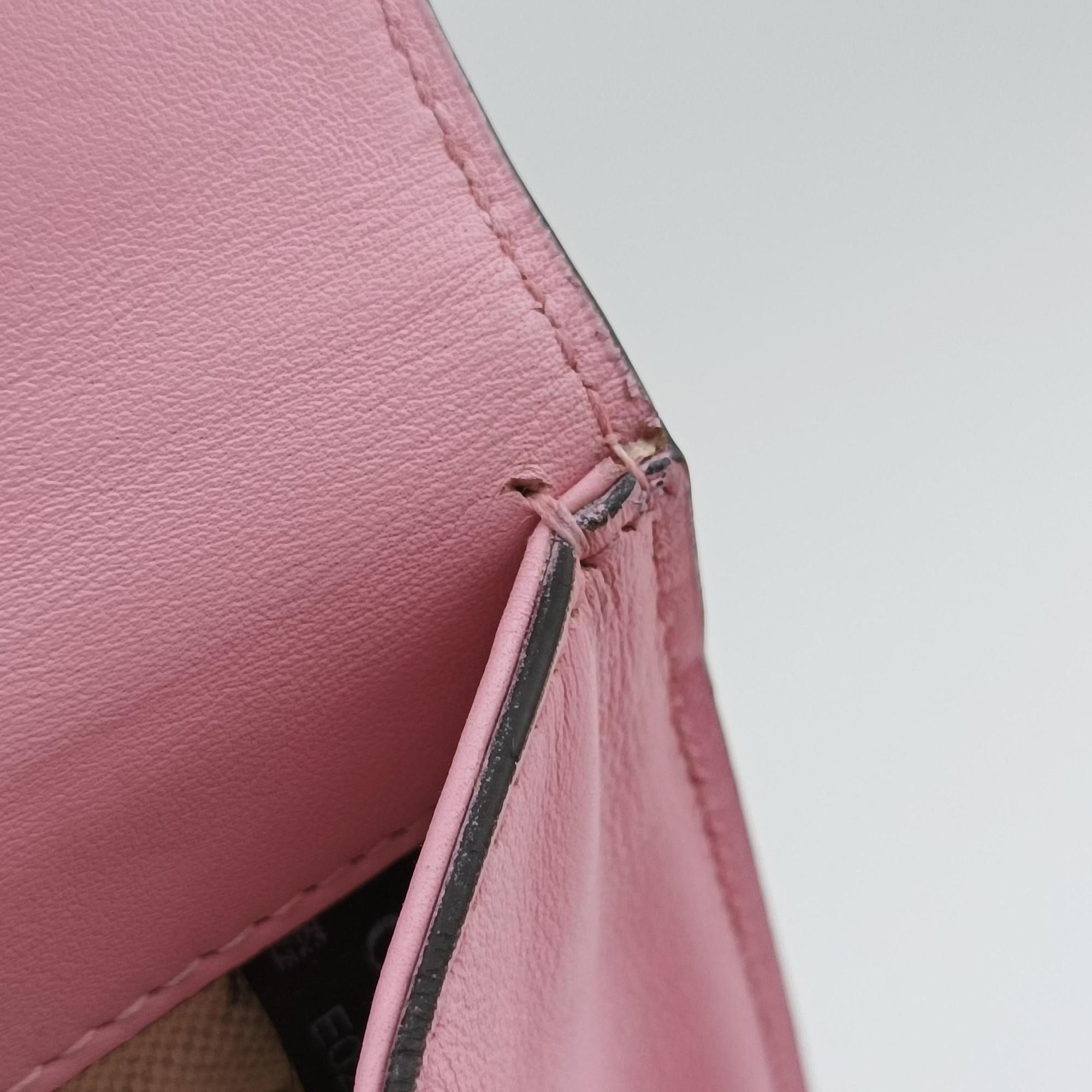 Pre-owned Gucci Dionysus Pink×navy×red Leather 448075 shoulderbag | stylenewstar