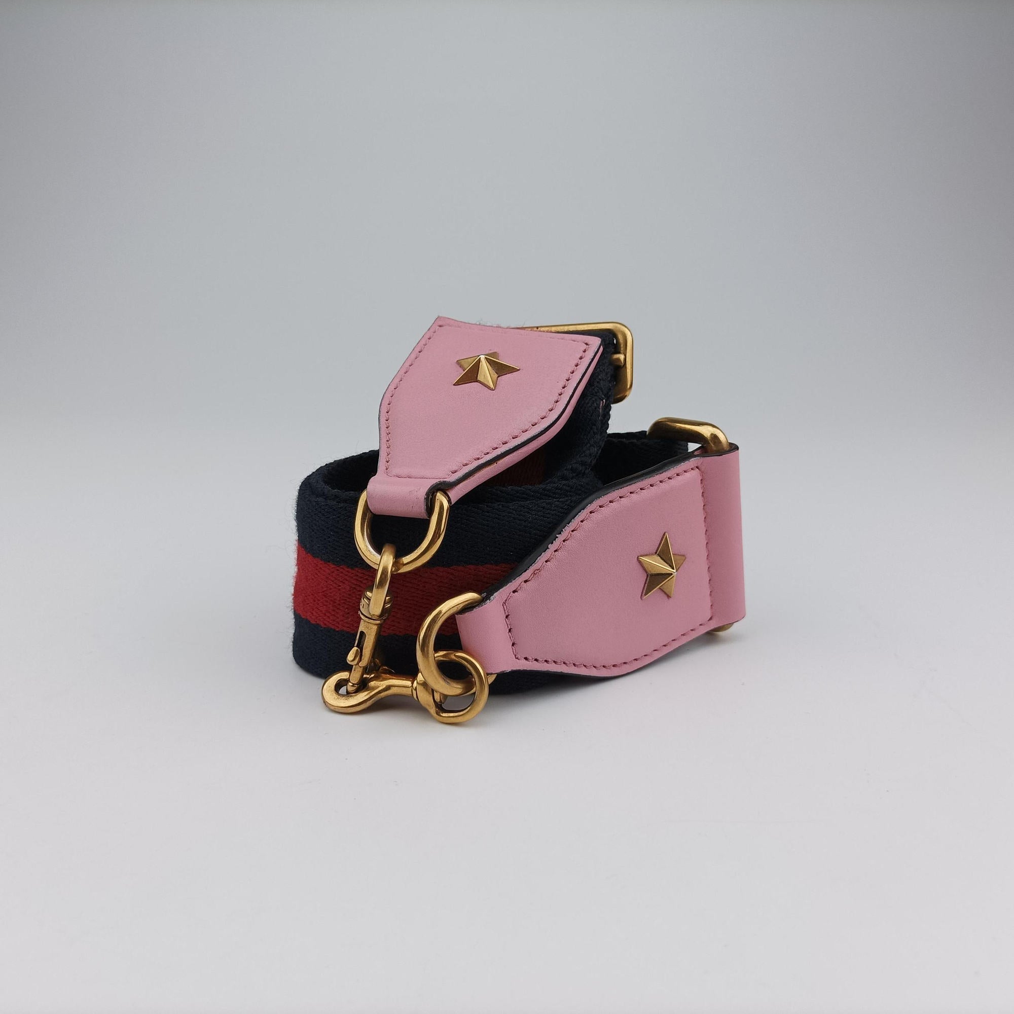 Pre-owned Gucci Dionysus Pink×navy×red Leather 448075 shoulderbag | stylenewstar