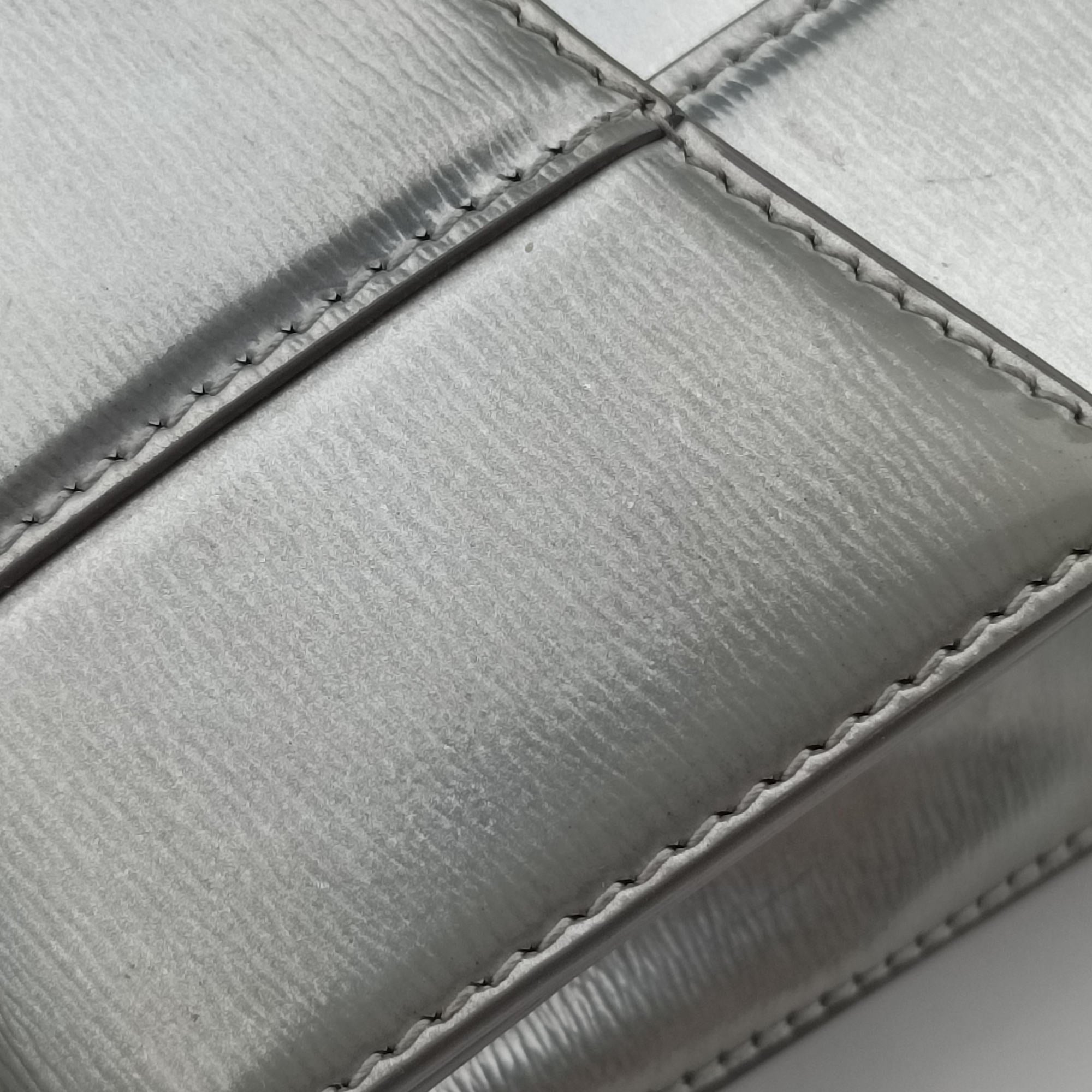 Secondhand Balenciaga Hourglass XS Silver leather  shoulderbag | stylenewstar