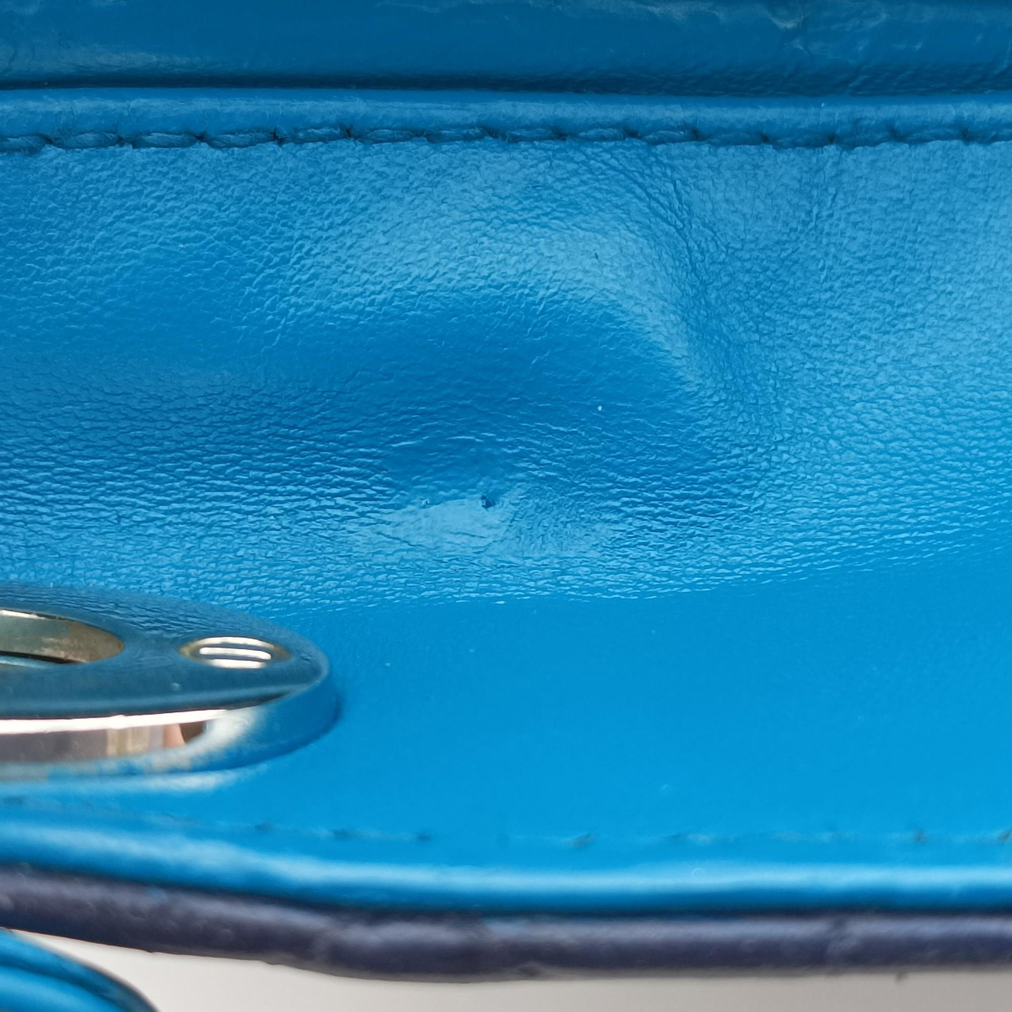 Vintage Christian Dior Lady Dior Navy×Pink×Light Blue lambskin  handbag | stylenewstar