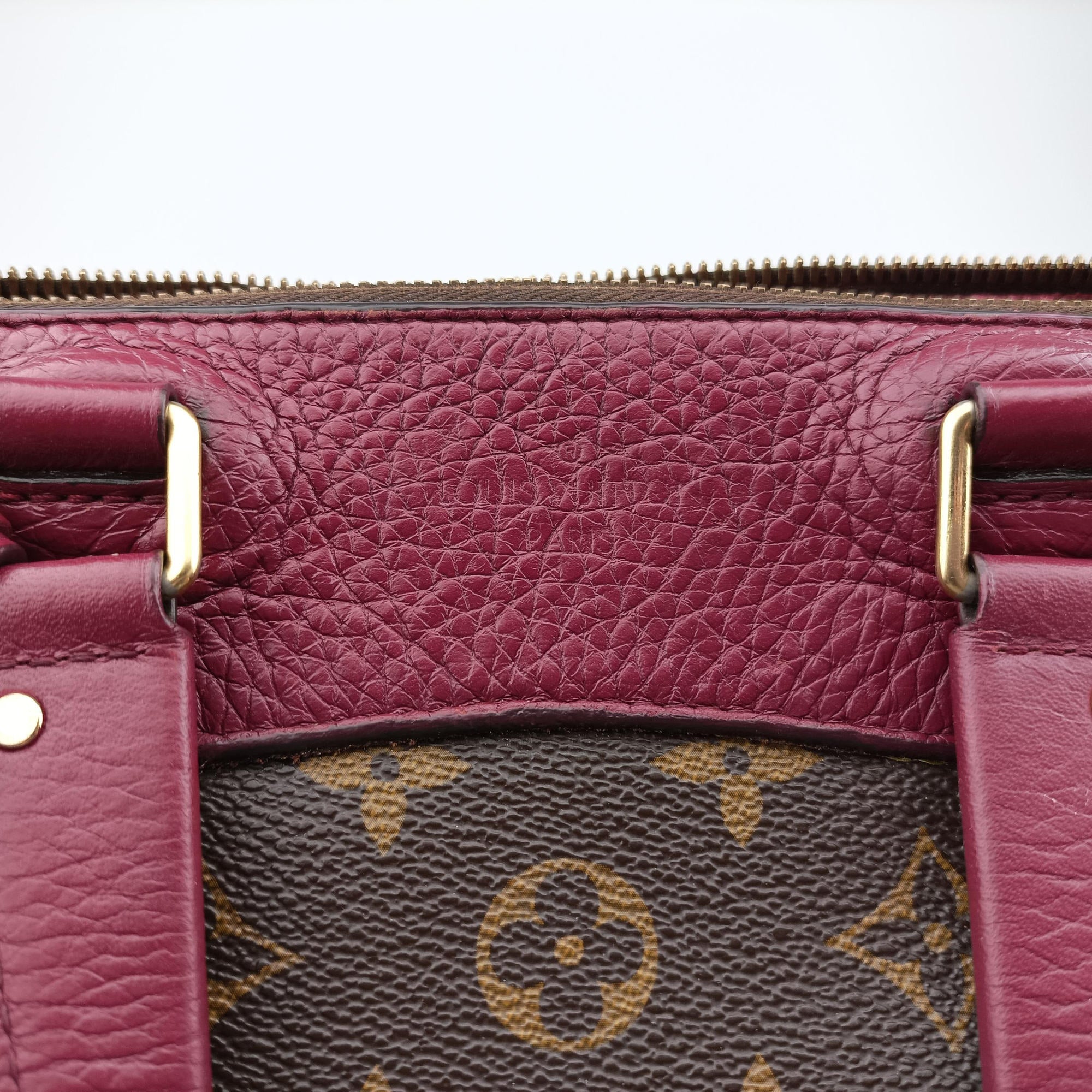 Vintage Louis Vuitton RETIRO PM Brown × AURORE Monogram Canvas×calf leather M40545 shoulderbag | stylenewstar