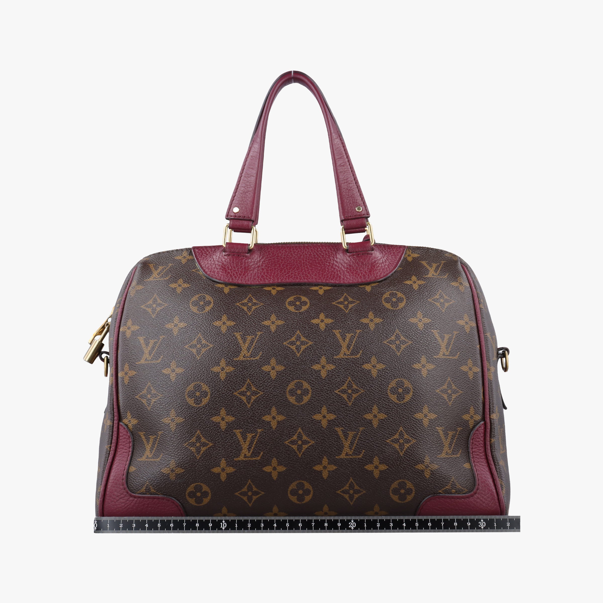 Vintage Louis Vuitton RETIRO PM Brown × AURORE Monogram Canvas×calf leather M40545 shoulderbag | stylenewstar