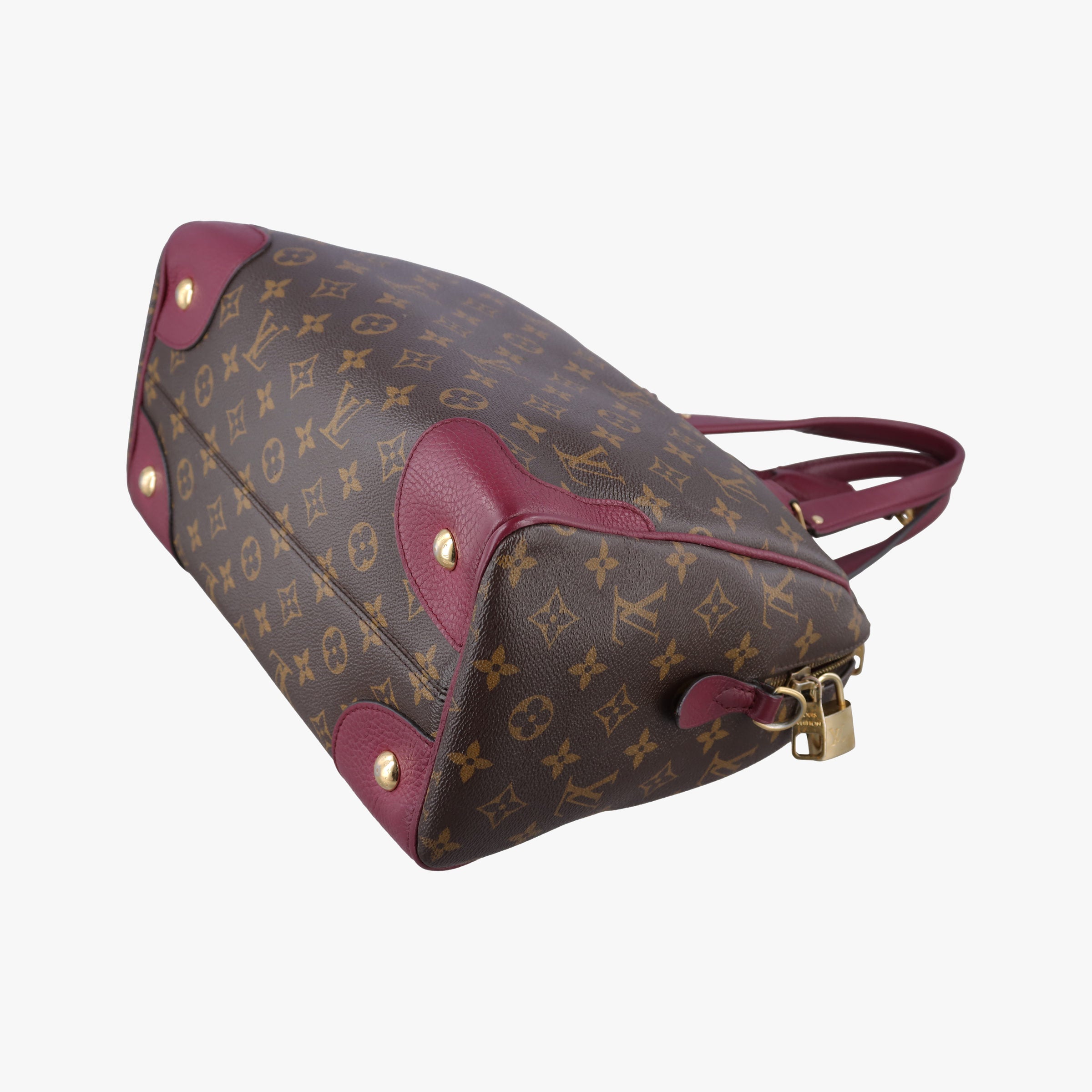 Vintage Louis Vuitton RETIRO PM Brown × AURORE Monogram Canvas×calf leather M40545 shoulderbag | stylenewstar