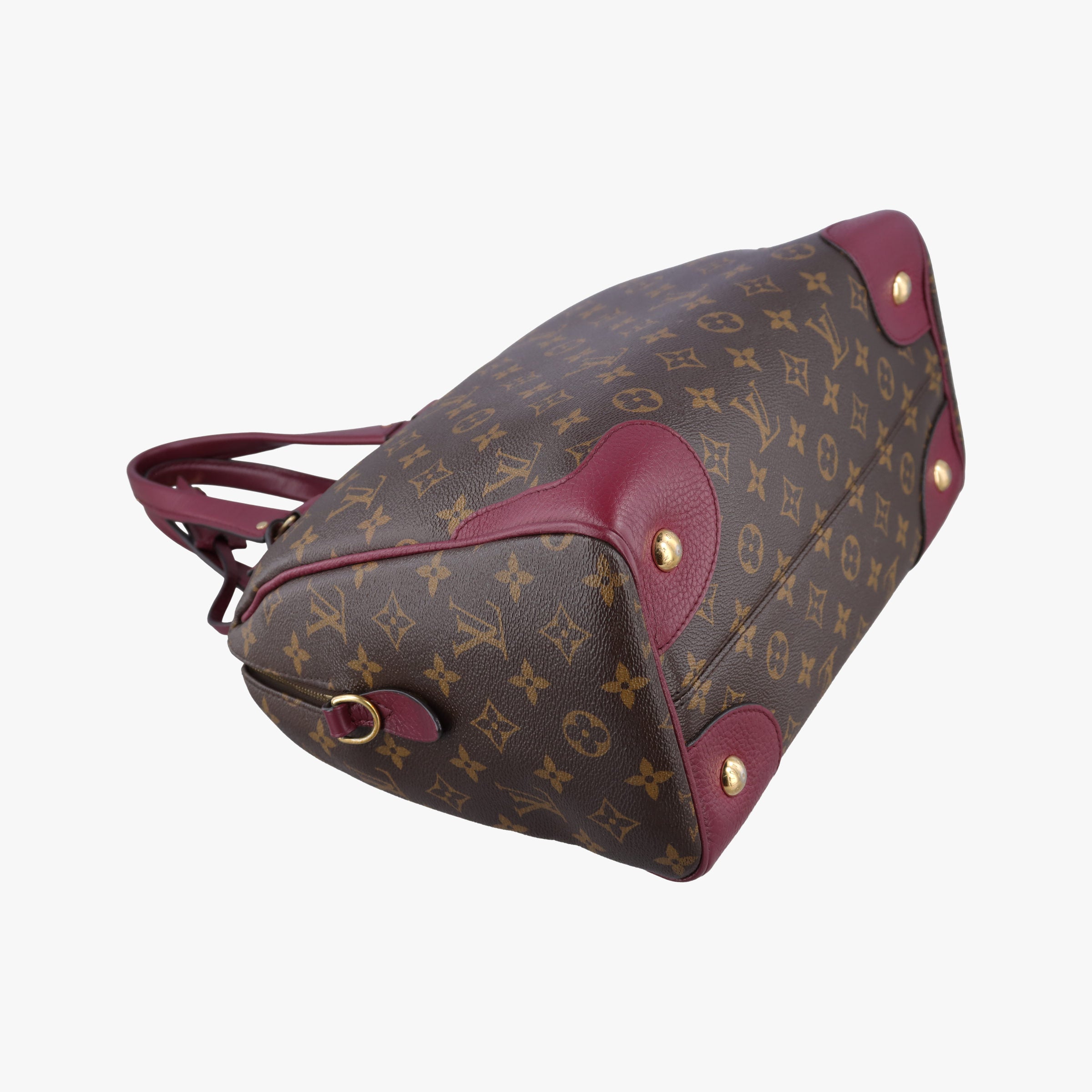 Vintage Louis Vuitton RETIRO PM Brown × AURORE Monogram Canvas×calf leather M40545 shoulderbag | stylenewstar
