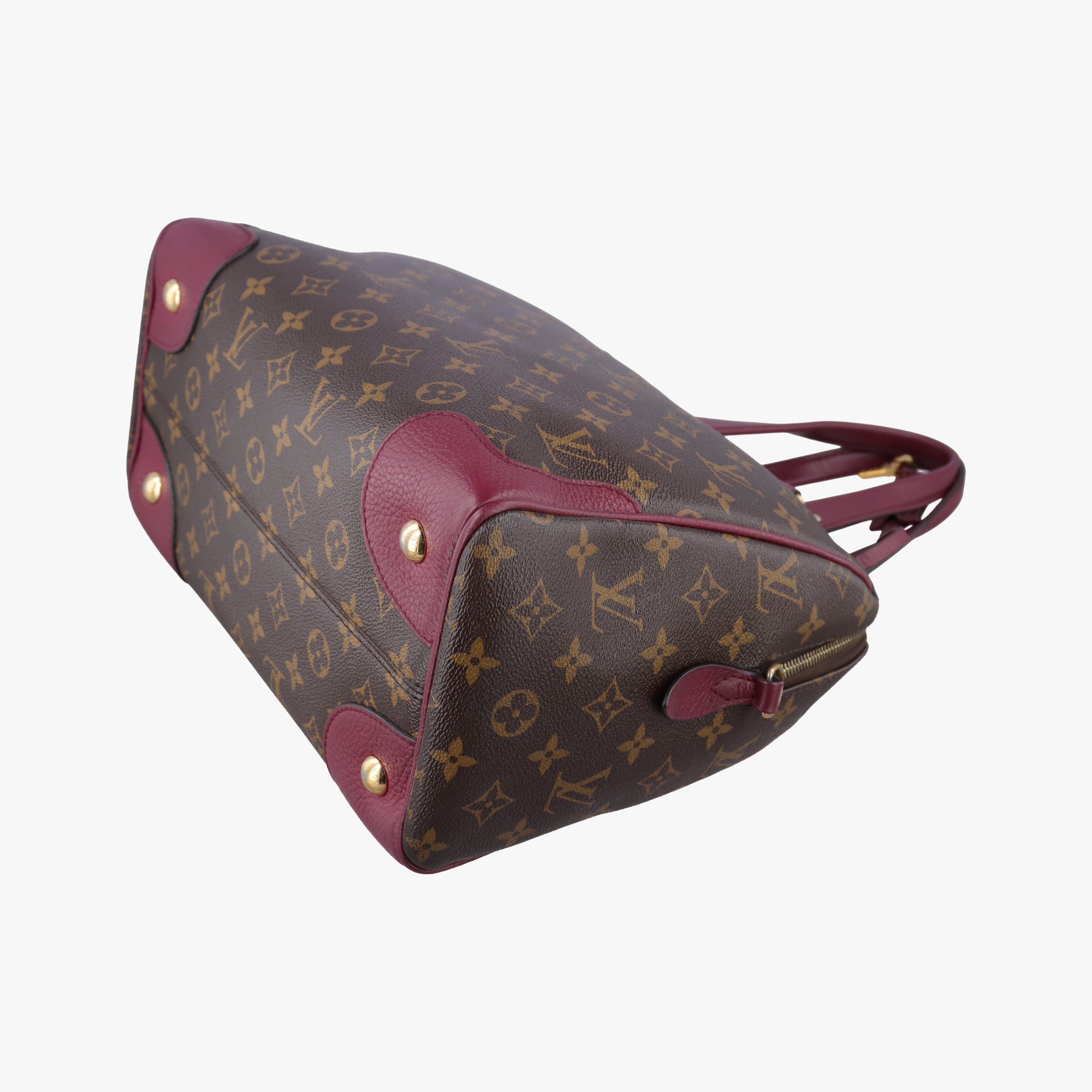 Vintage Louis Vuitton RETIRO PM Brown × AURORE Monogram Canvas×calf leather M40545 shoulderbag | stylenewstar