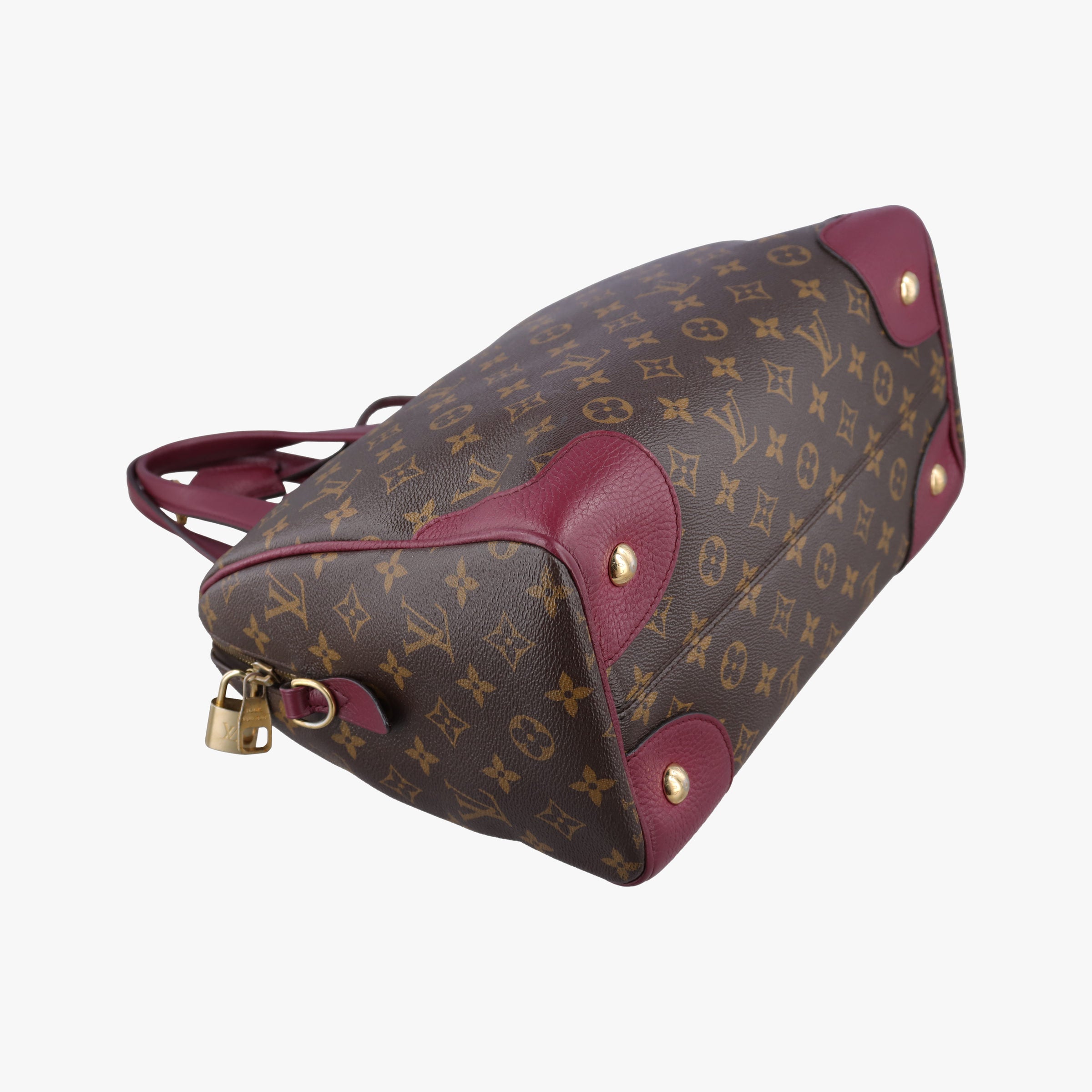Vintage Louis Vuitton RETIRO PM Brown × AURORE Monogram Canvas×calf leather M40545 shoulderbag | stylenewstar