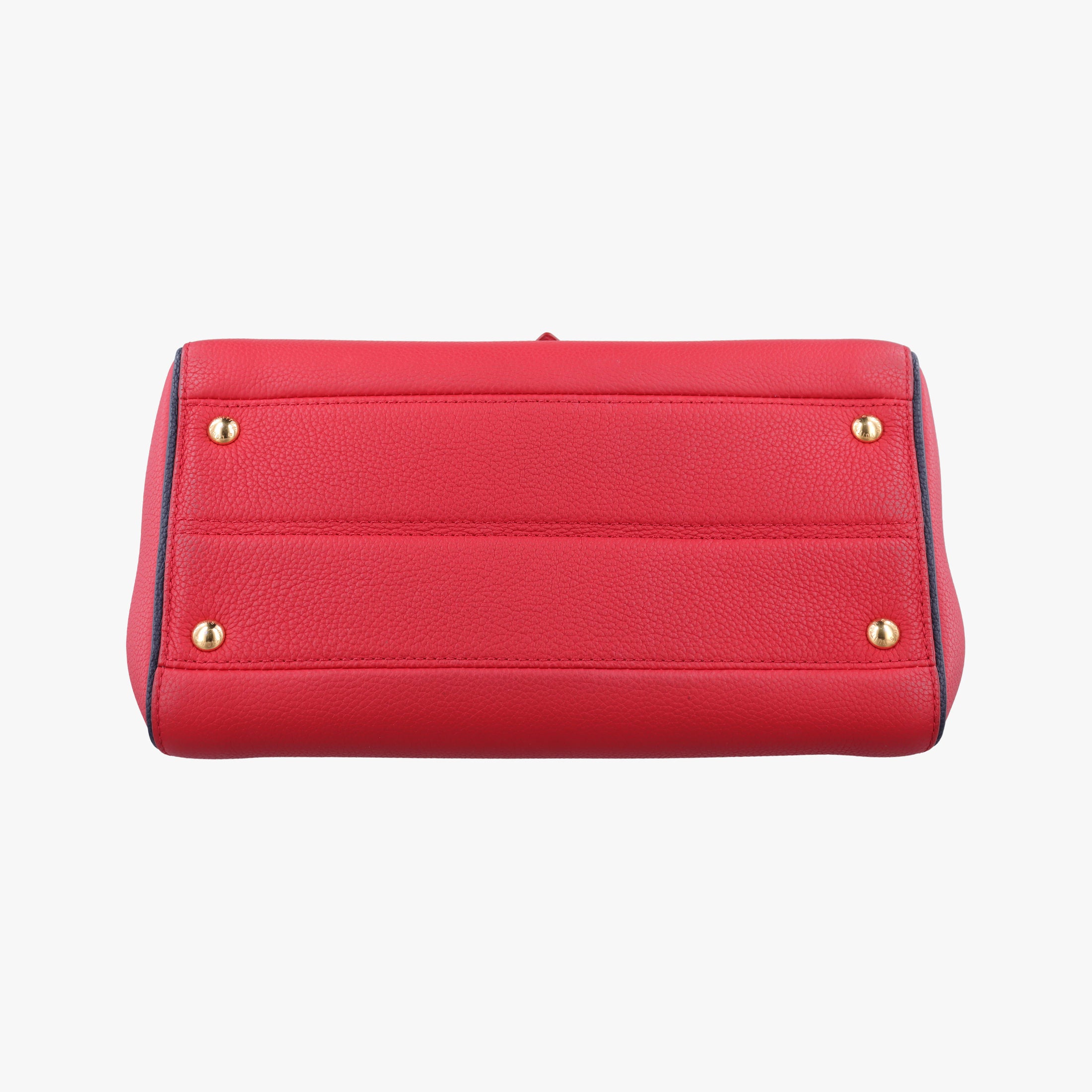 Pre-owned Louis Vuitton DOUBLE V ruby Monogram Canvas ácalf leather M54624 shoulderbag | stylenewstar