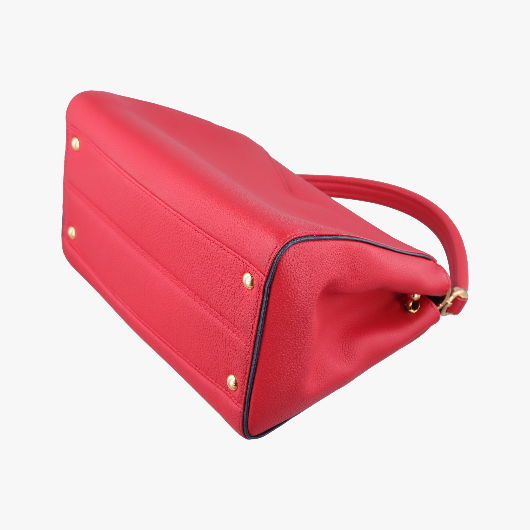 Pre-owned Louis Vuitton DOUBLE V ruby Monogram Canvas ácalf leather M54624 shoulderbag | stylenewstar
